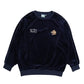 Velour Raglan Sweatshirt