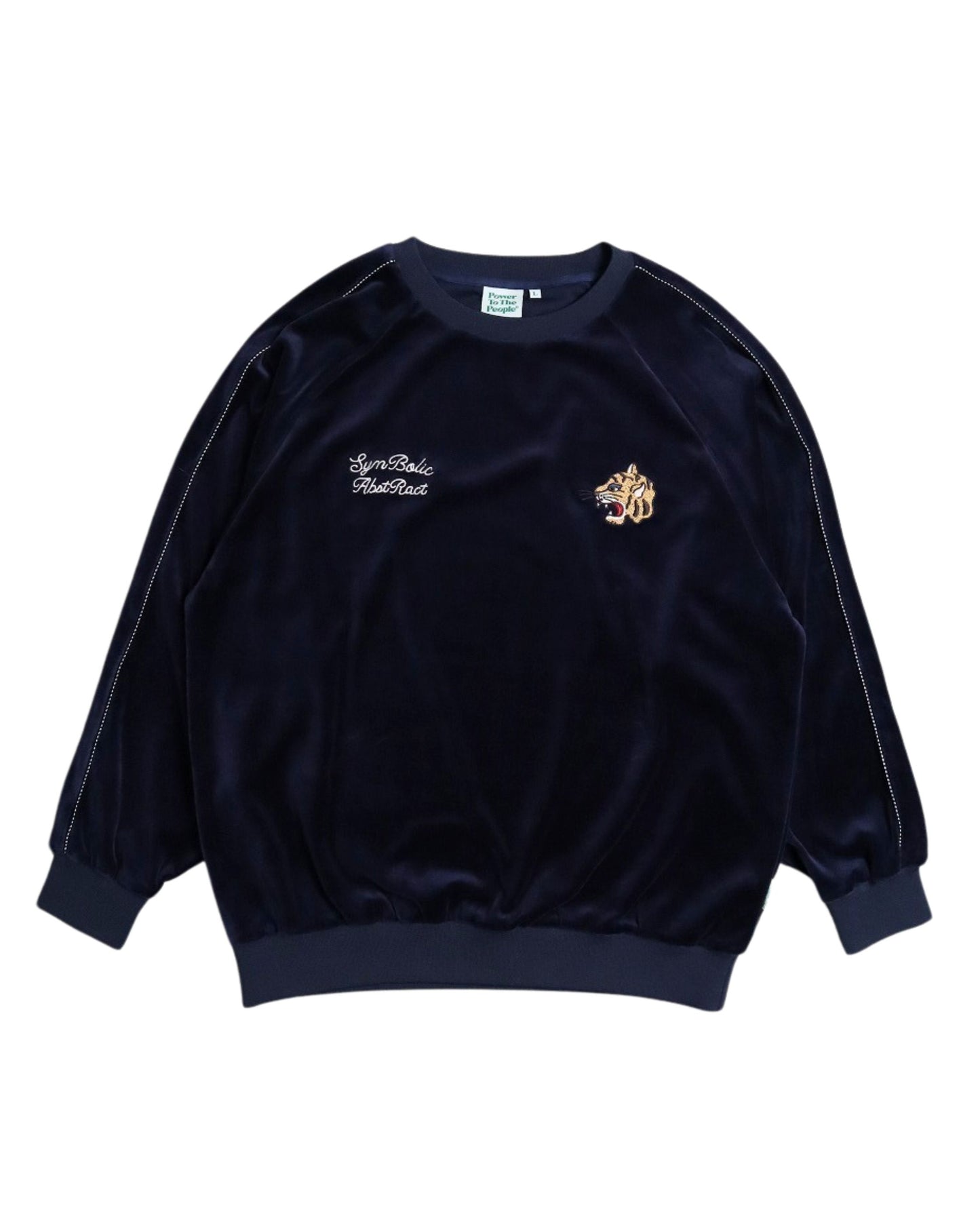Velour Raglan Sweatshirt