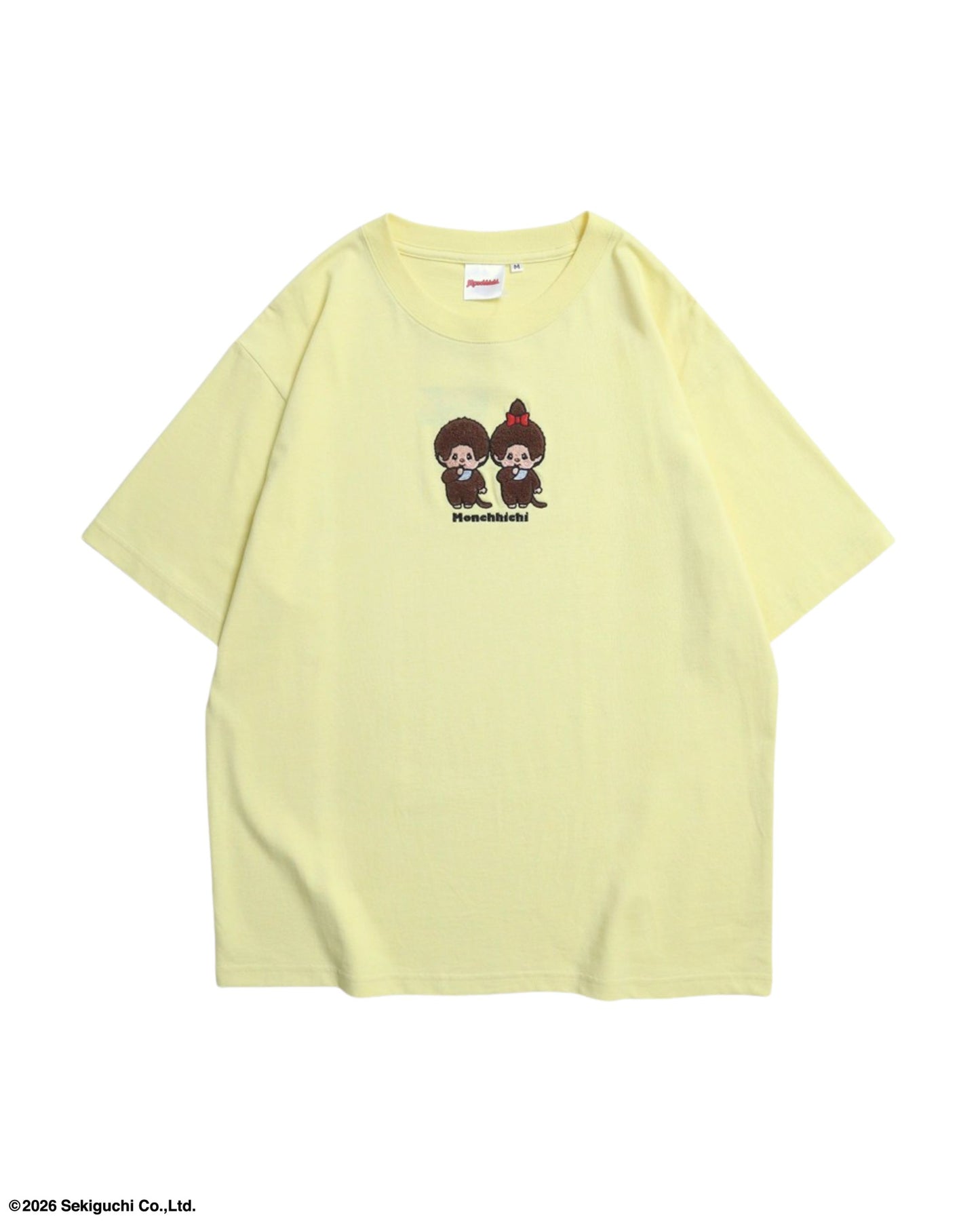 【モンチッチ】刺繍Tシャツ