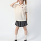 HT waffle Polo Shirt / ハートワッフルポロシャツ