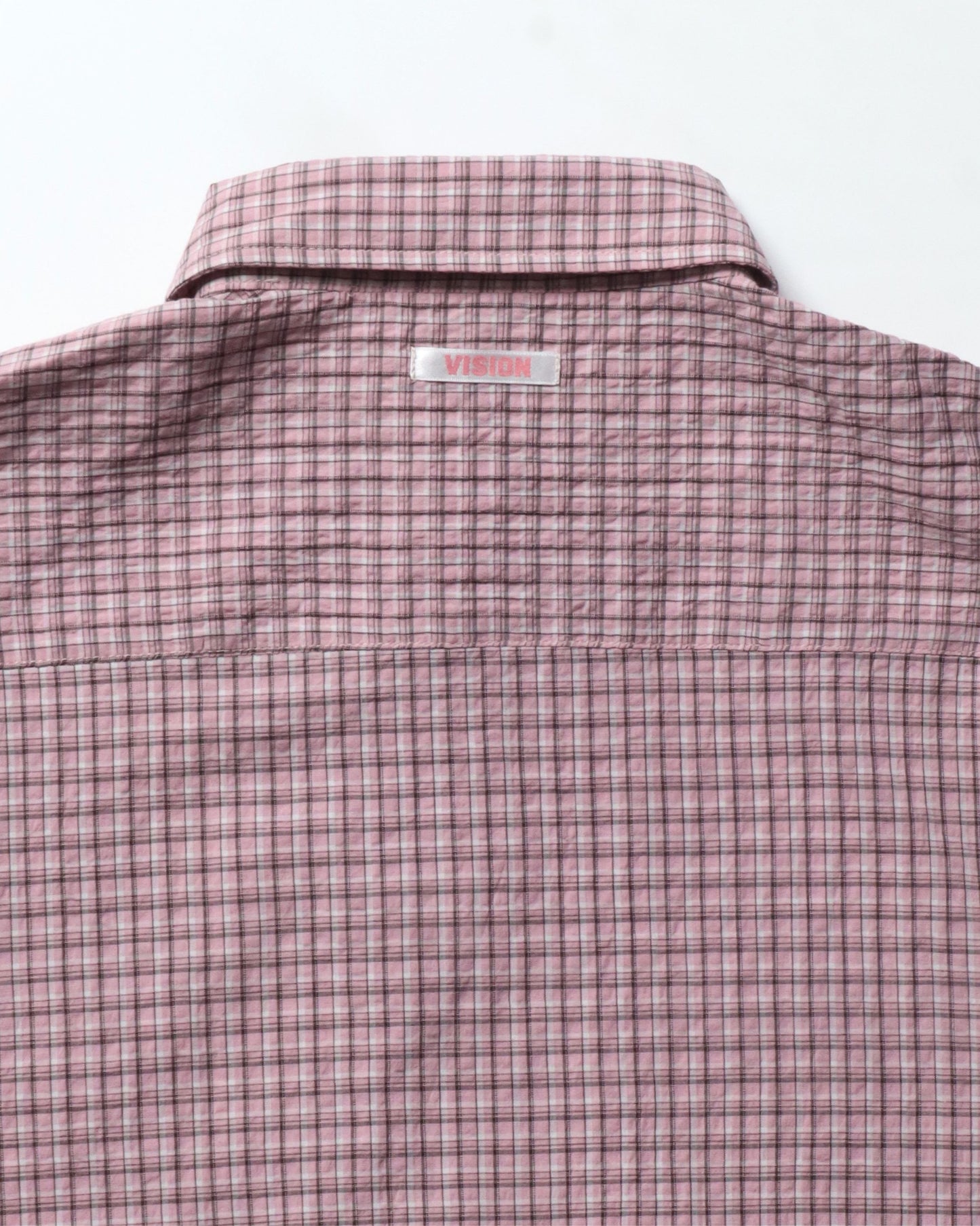 Seersucker Check Shirt / シアサッカーチェックシャツ