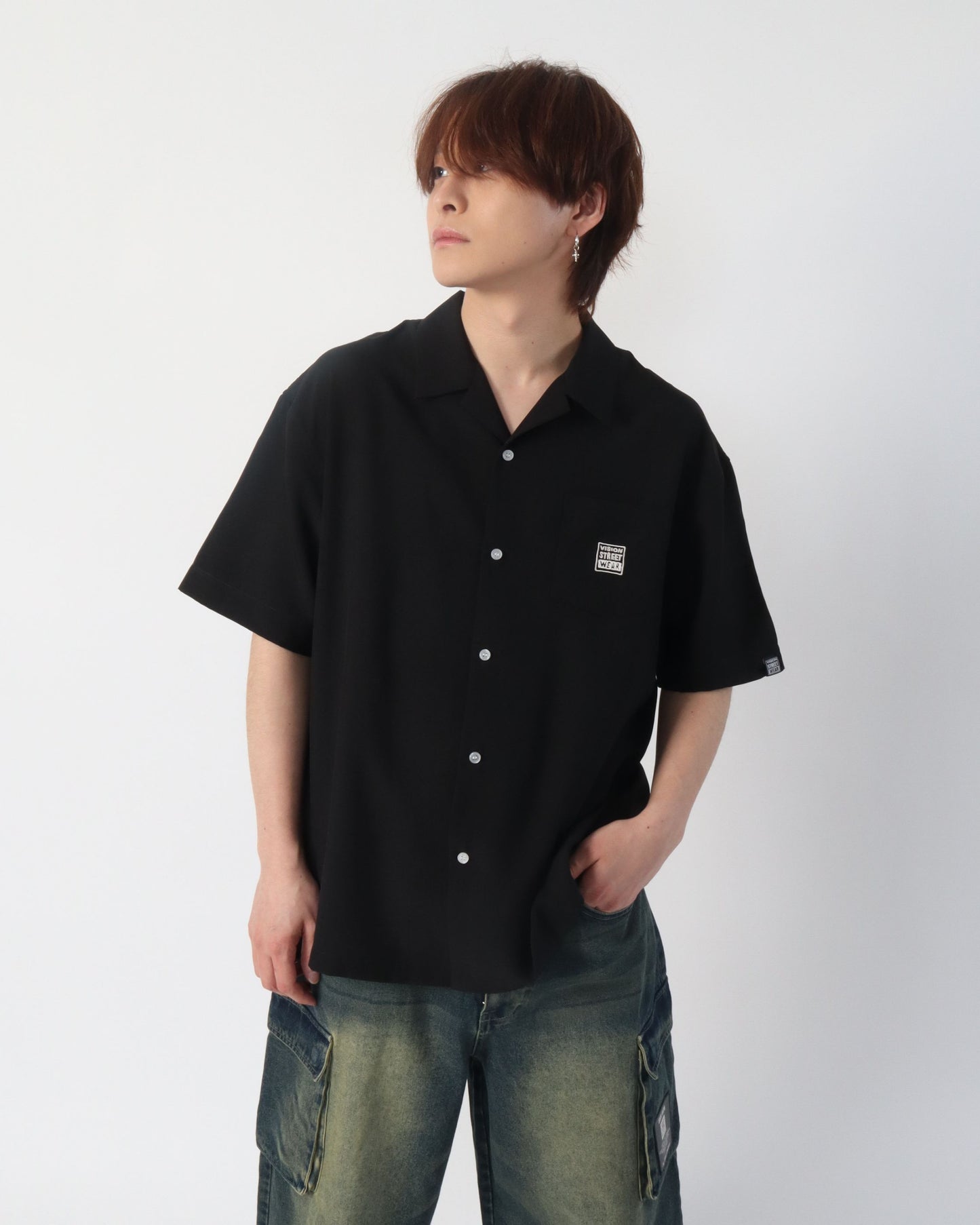 Ghost Shirt / 刺繍ゴーストシャツ