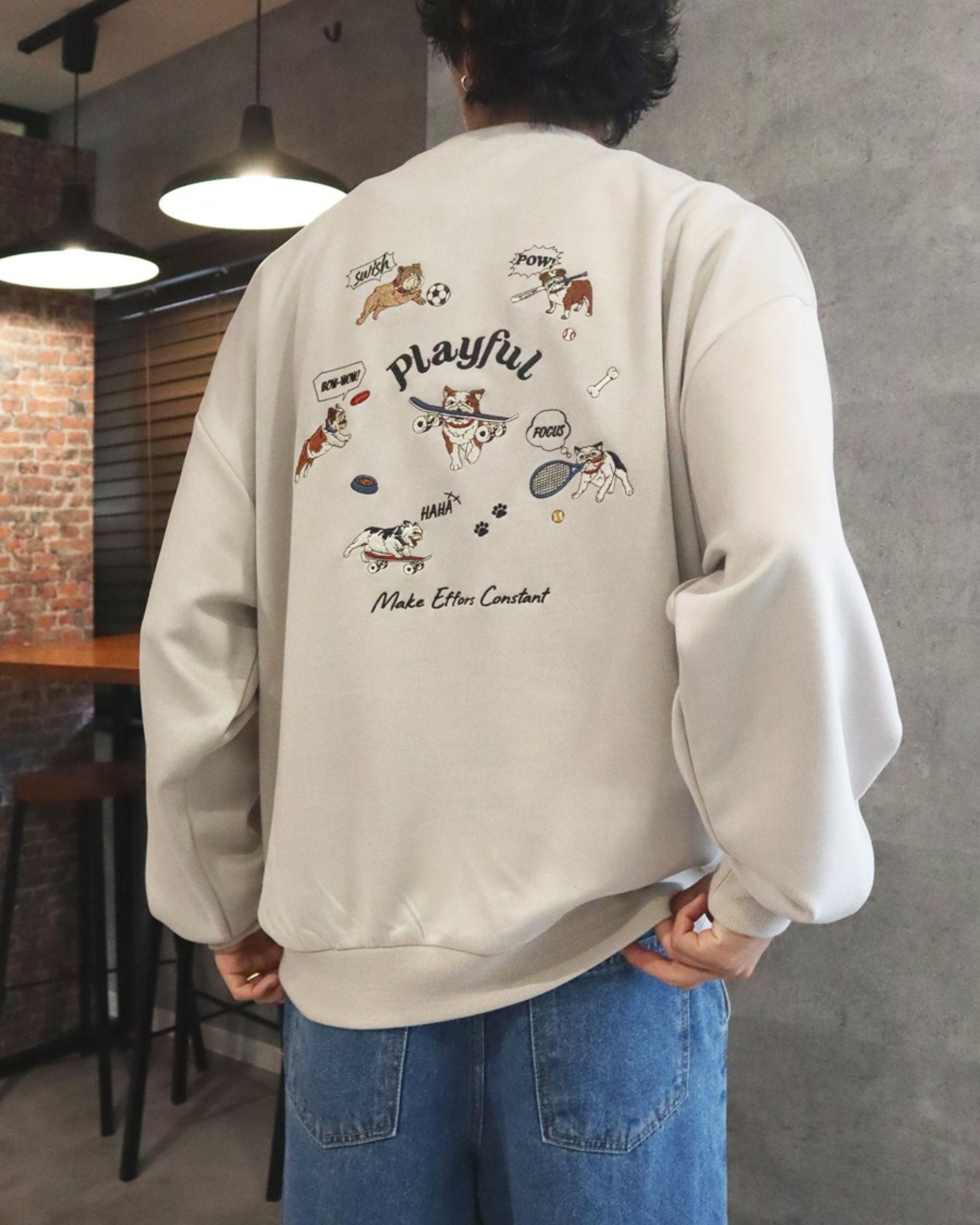 Sports Bulldog Sweatshirt – Ha-Li-C STORE（ハリックストア）公式