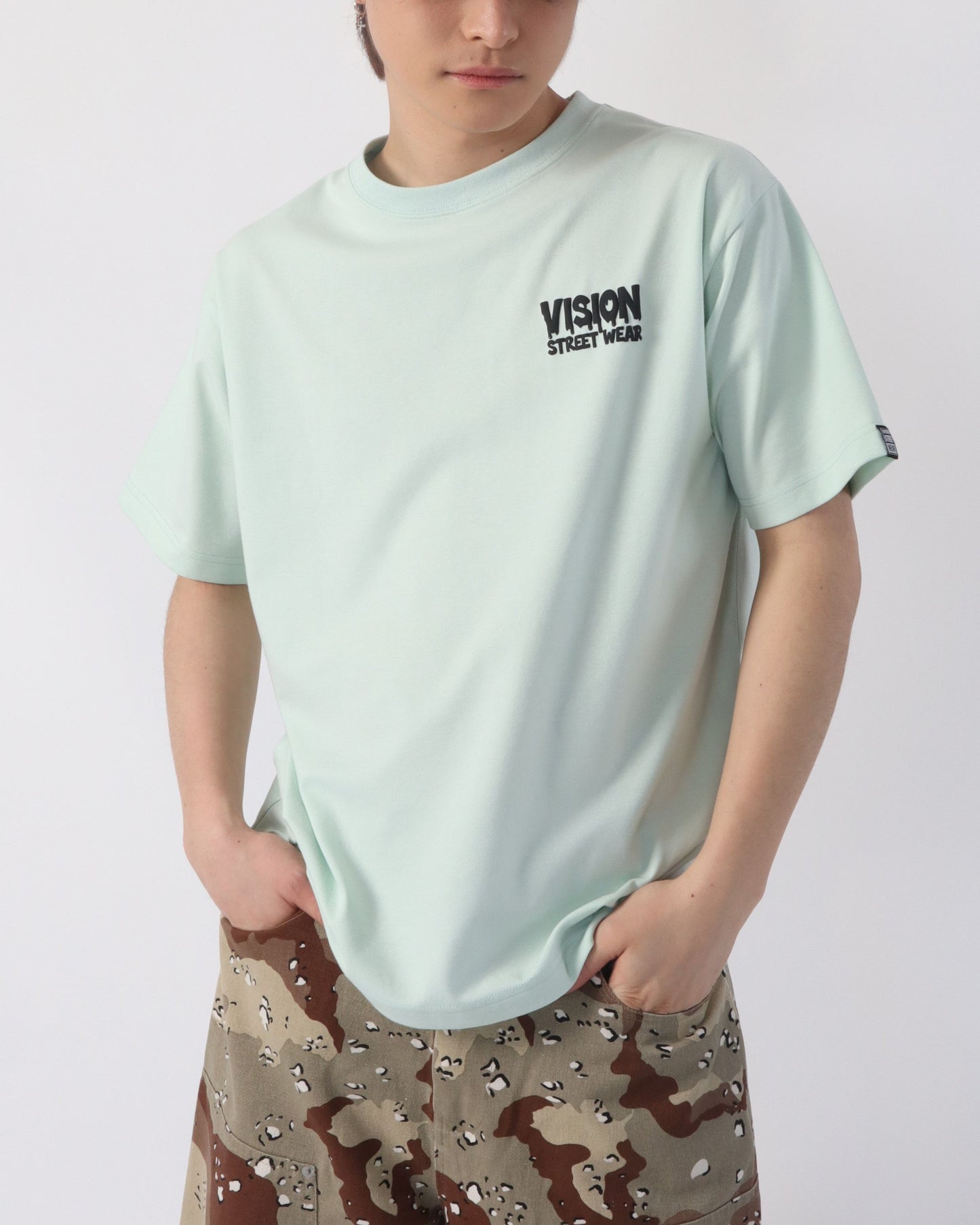Skull Dry T / 清涼素材スカルTシャツ