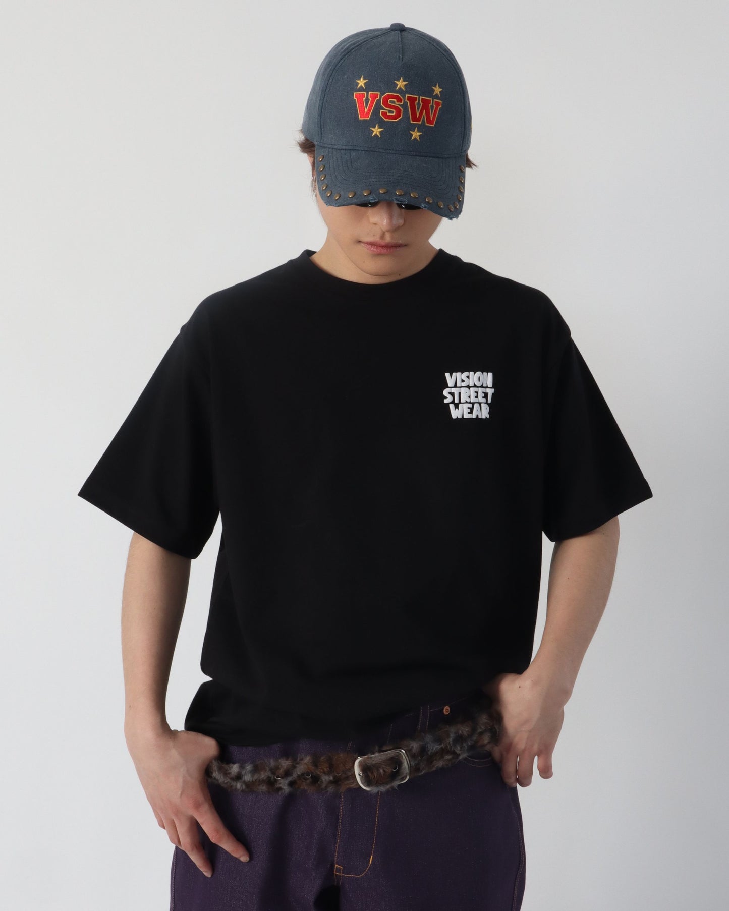 Rush Ghost Dry T / 発砲プリントゴーストTシャツ
