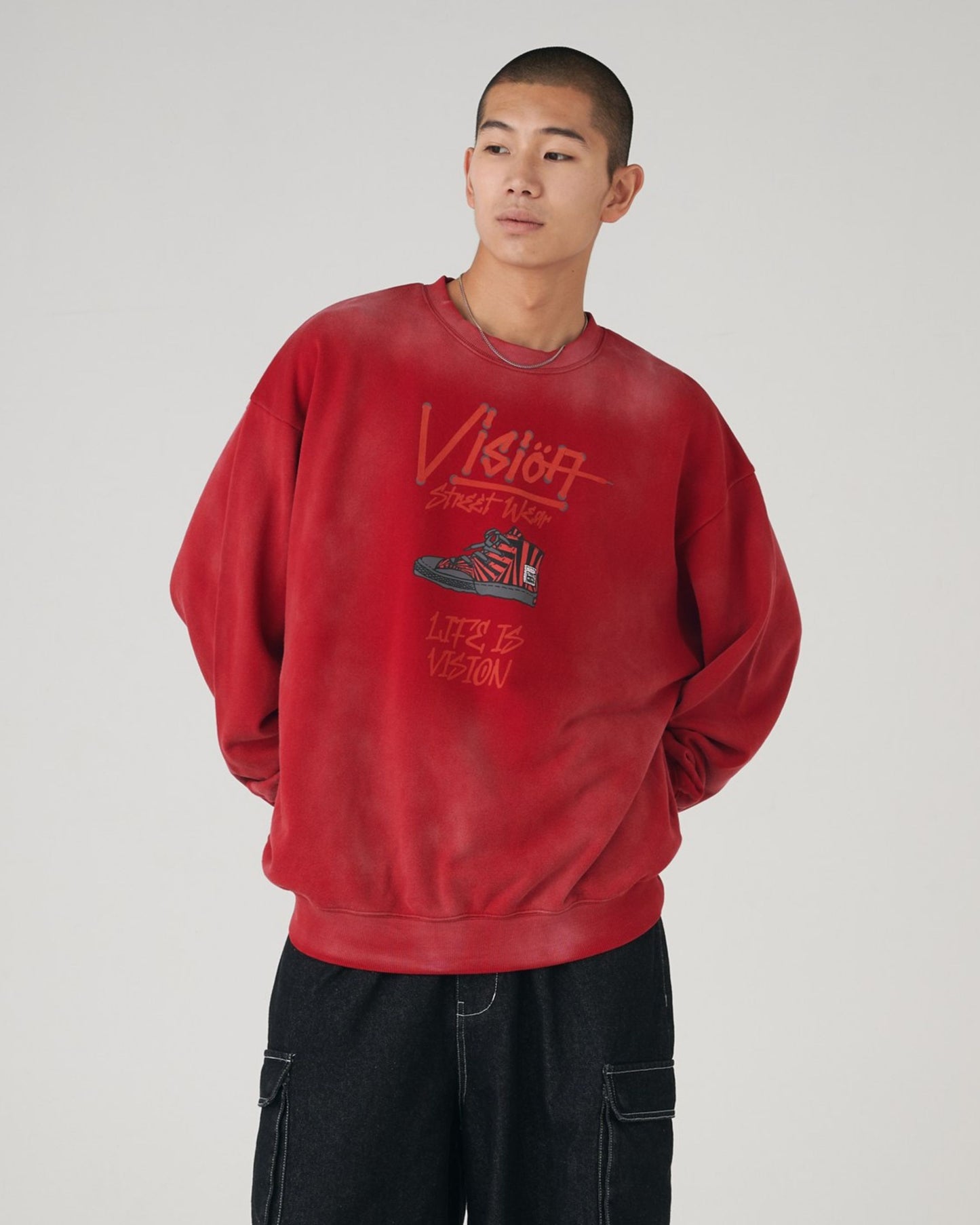 Faded Sneaker Sweatshirt