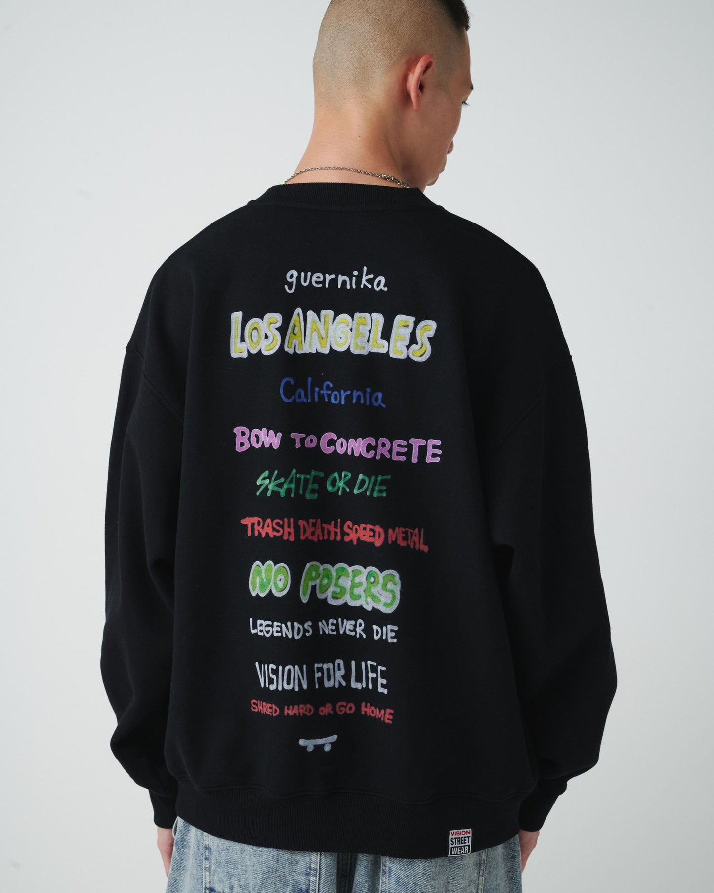 【guernika】 Skull Skater Sweatshirt