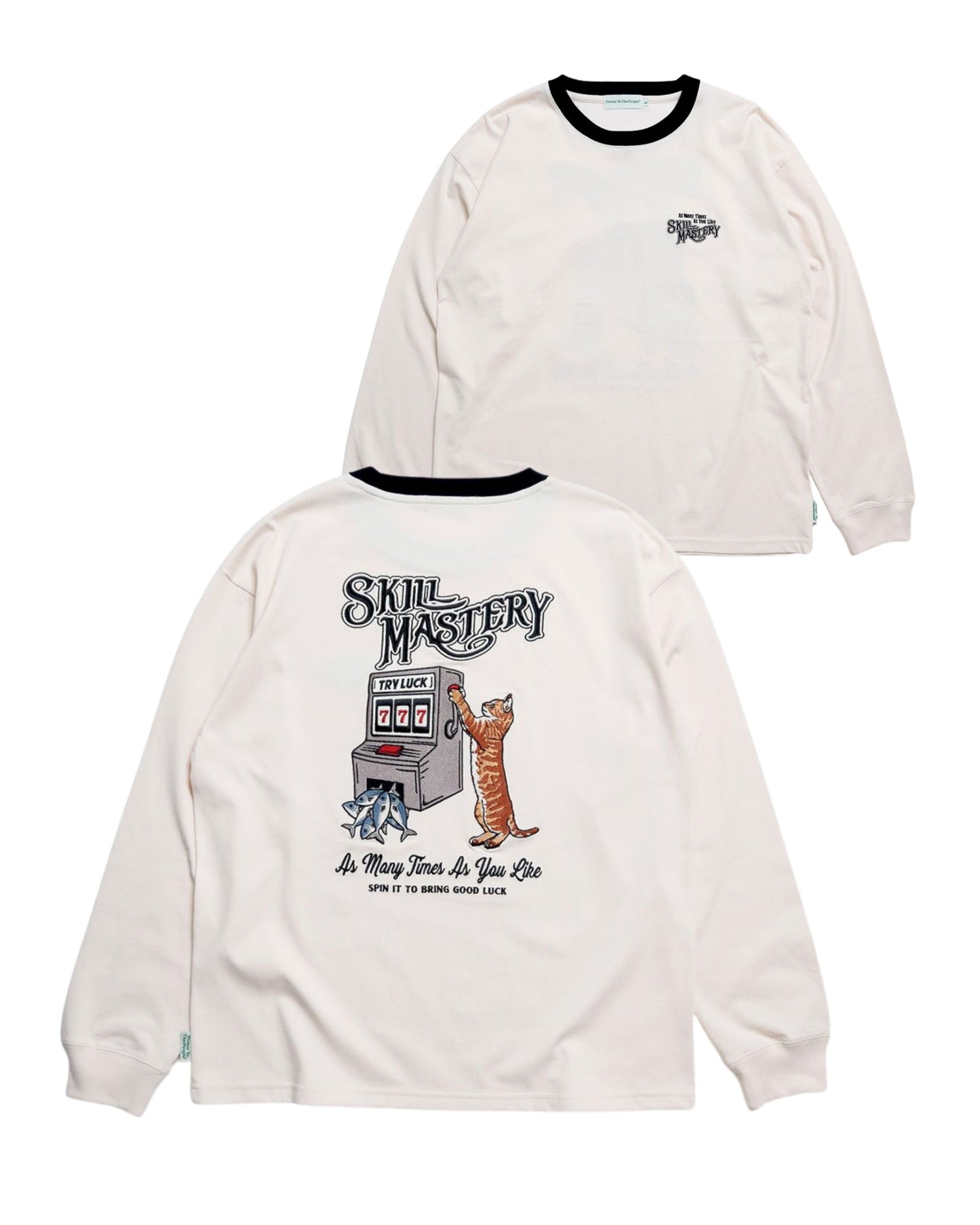 ジャックポットネコ　ロンT