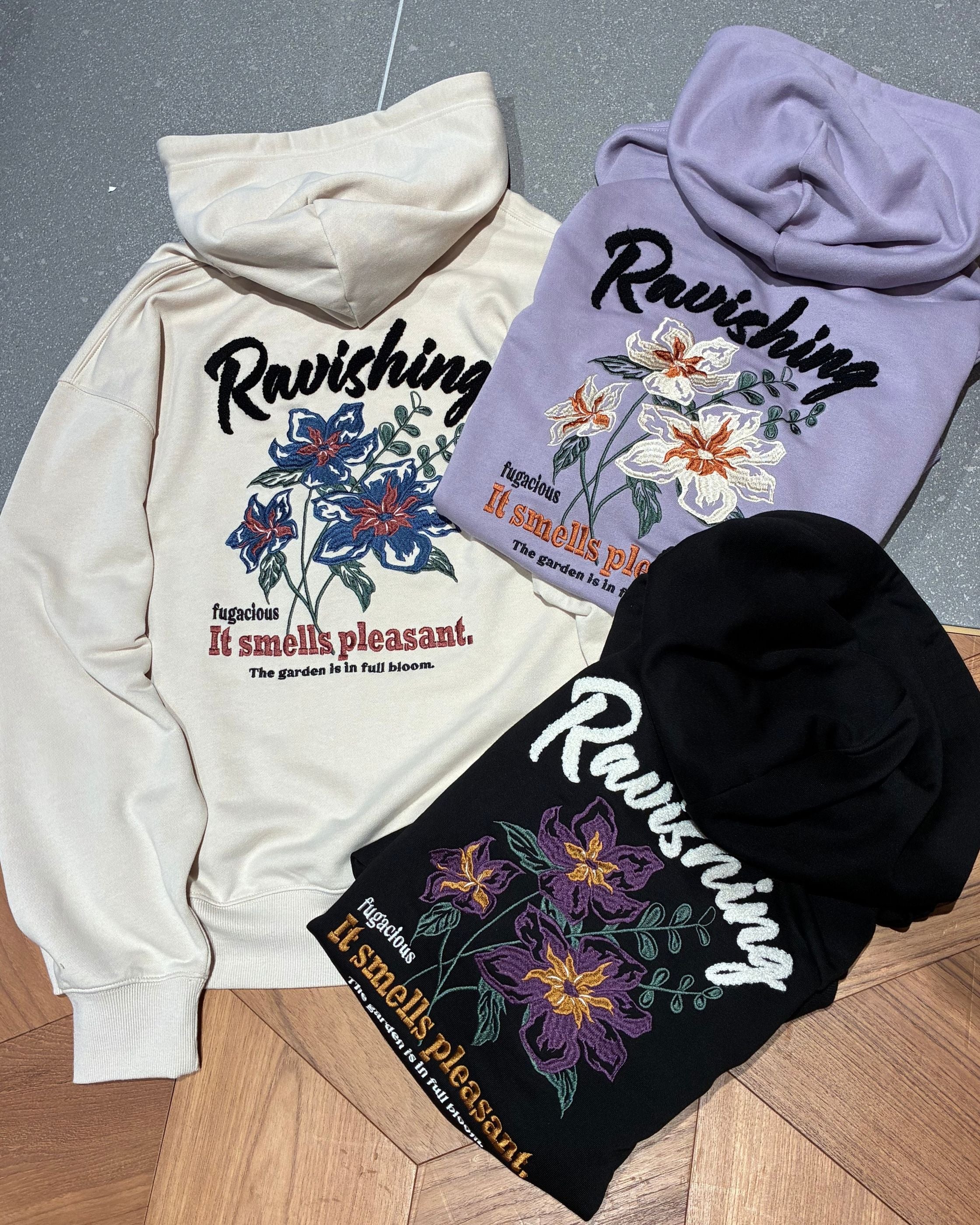 POWER TO THE PEOPLE】フラワー刺繍パーカー – Ha-Li-C STORE（ハ