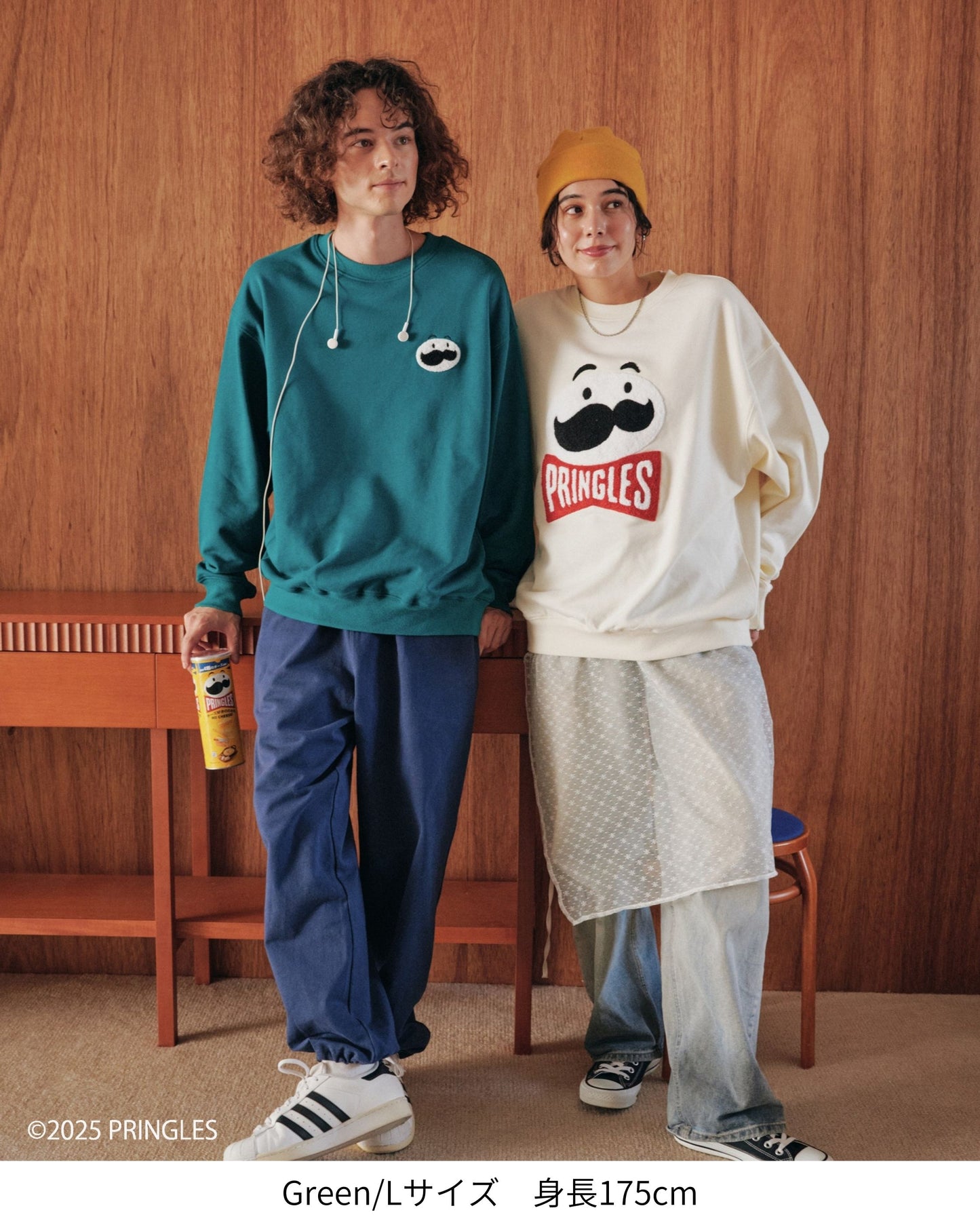 【PRINGLES】Multi Sweatshirt
