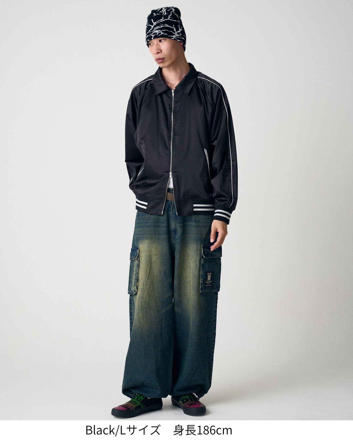 Bridge Satin Jacket / サテン刺繍スカジャン