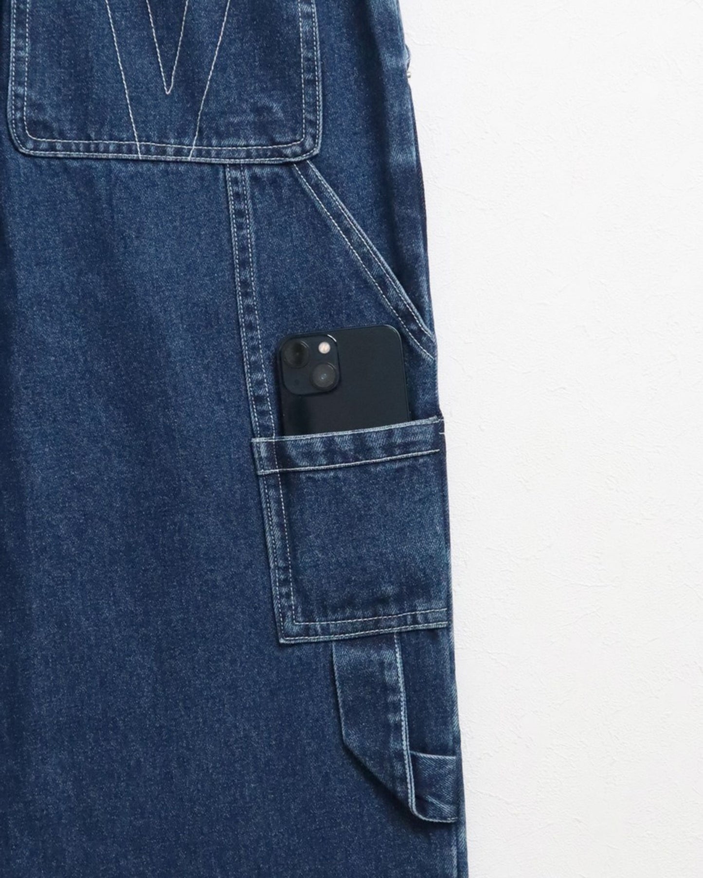 Carpenter Denim / カラーステッチ デニムカーペンターパンツ