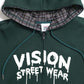 Ghost check hood ZIPPK / ゴーストチェックフードパーカー