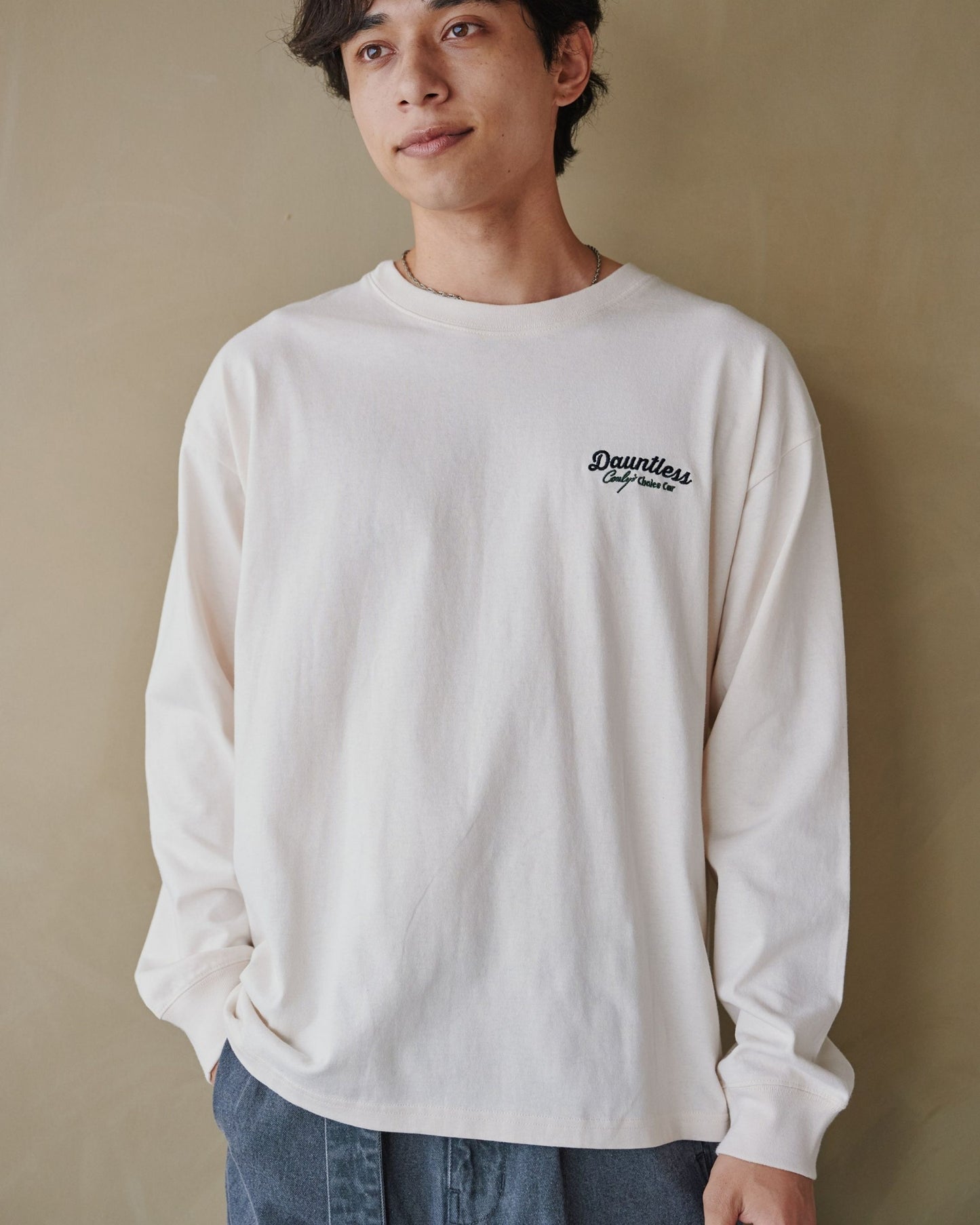 クラシックカー刺繍ロンT