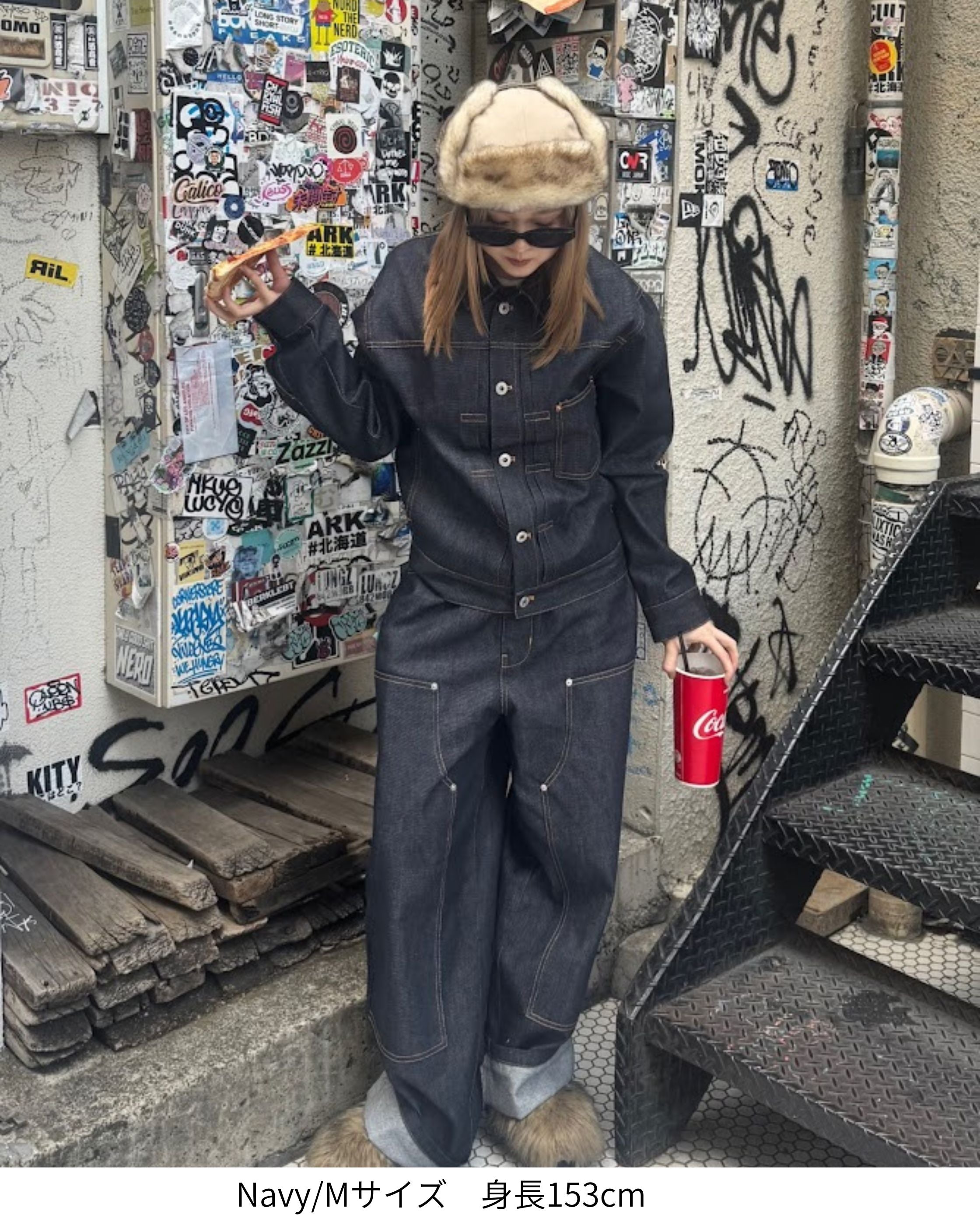 VISION STREET WEAR】Rigid Denim Jacket / ステッチリジットデニム