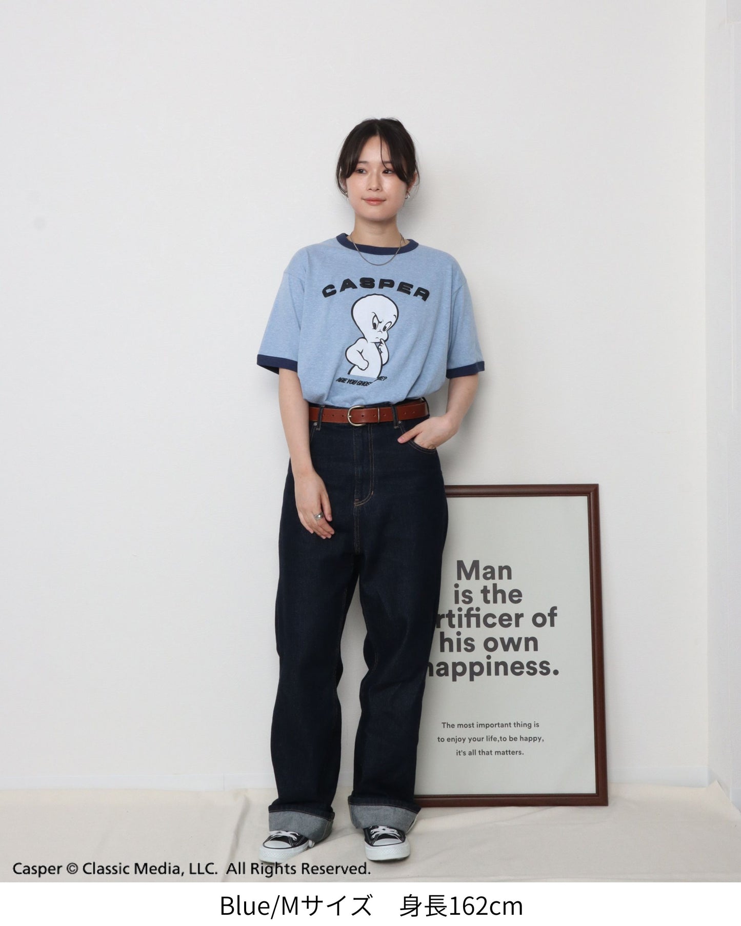【キャスパー】リンガーTシャツ