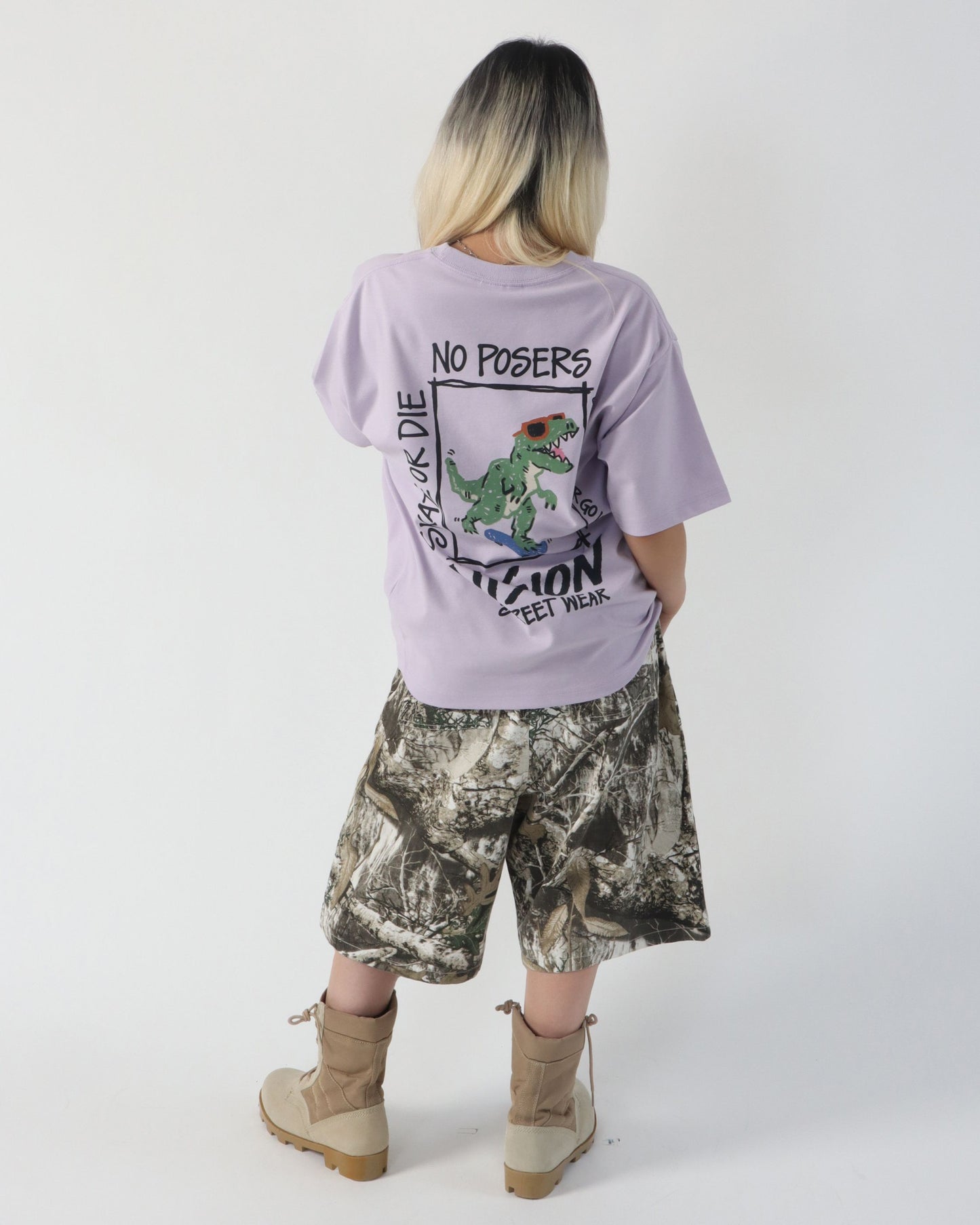 Dinosaur Dry T / 清涼素材ダイナソーTシャツ
