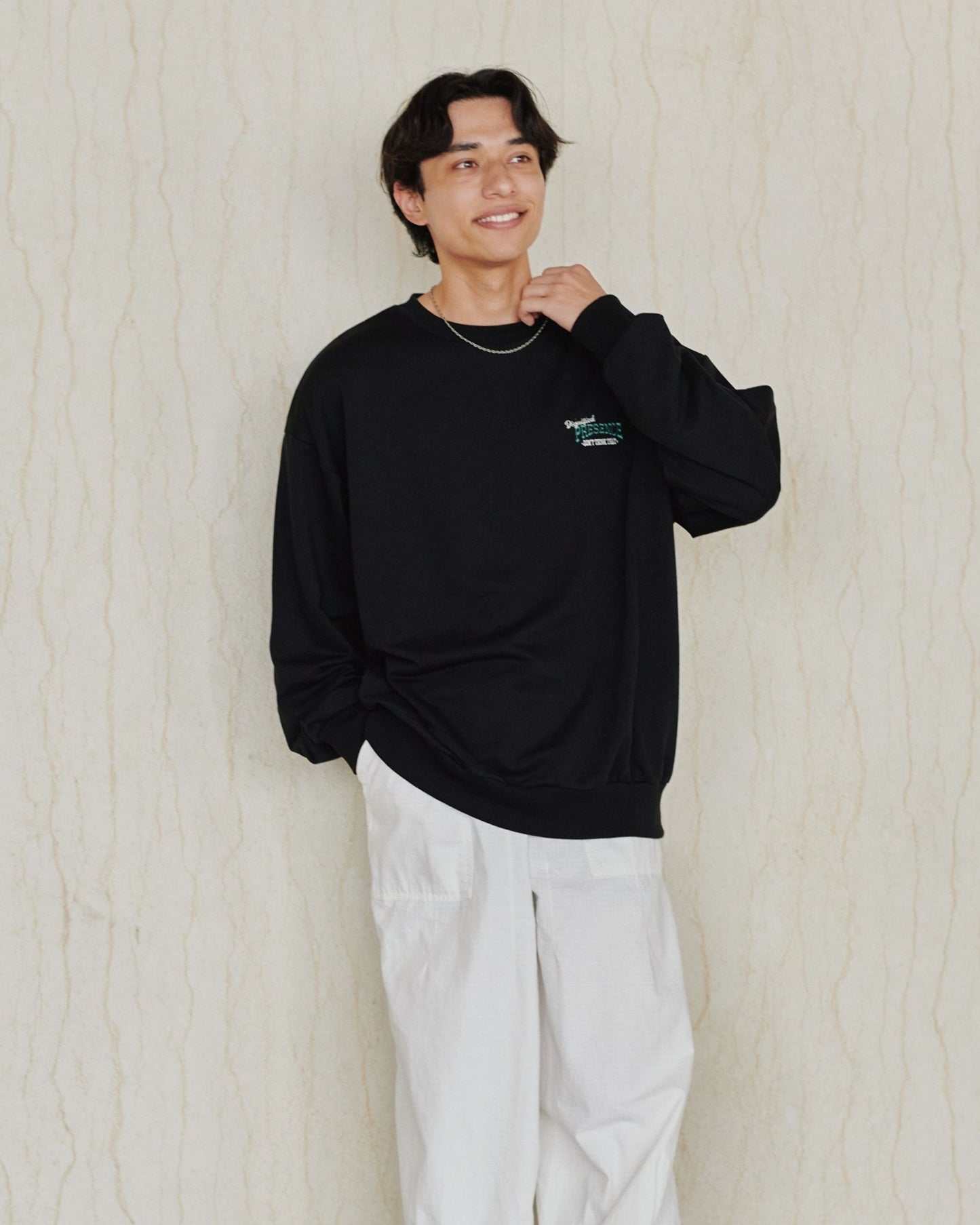 チベタンラグスウェット　クマ柄