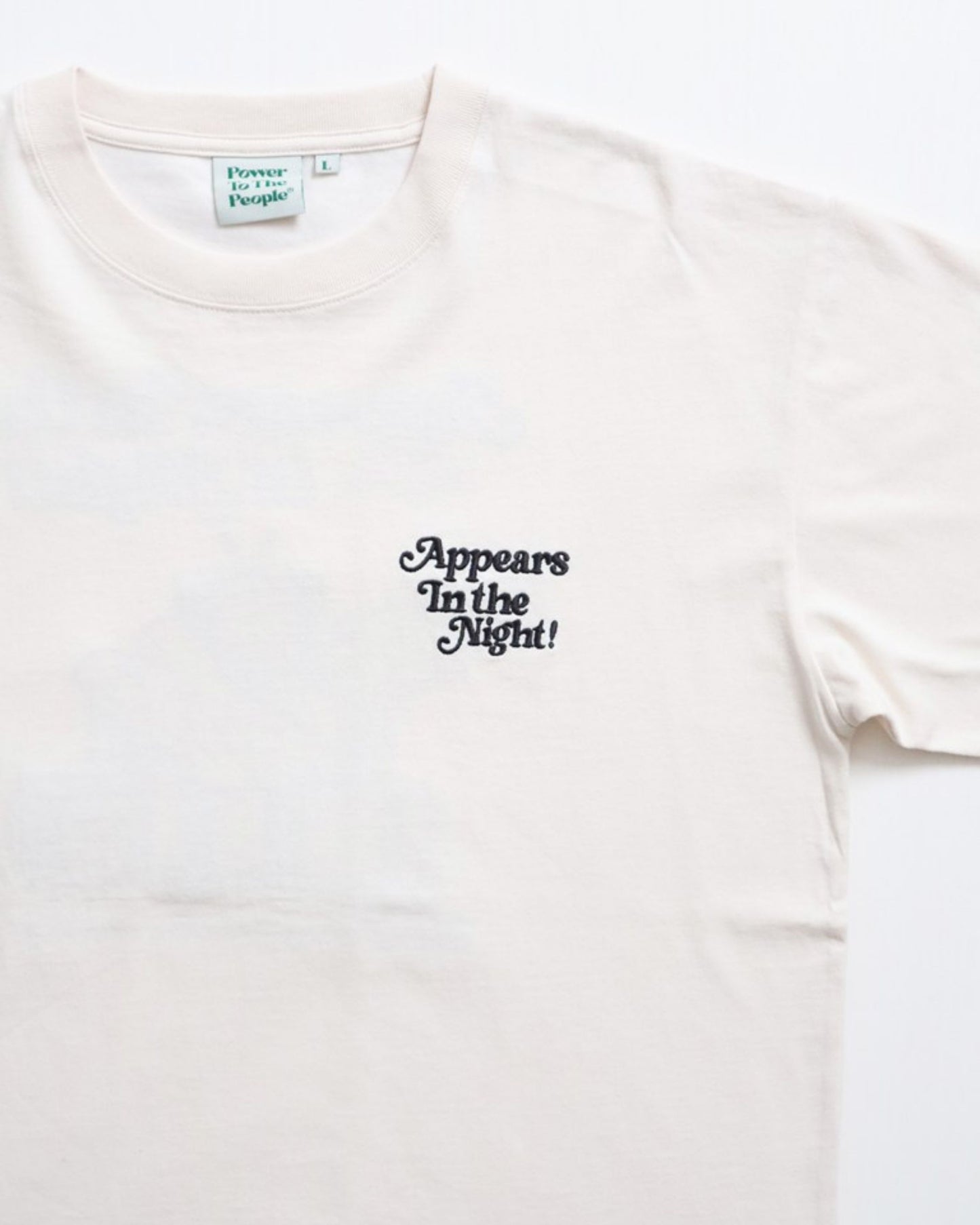 ミッドナイトオバケ刺繍T