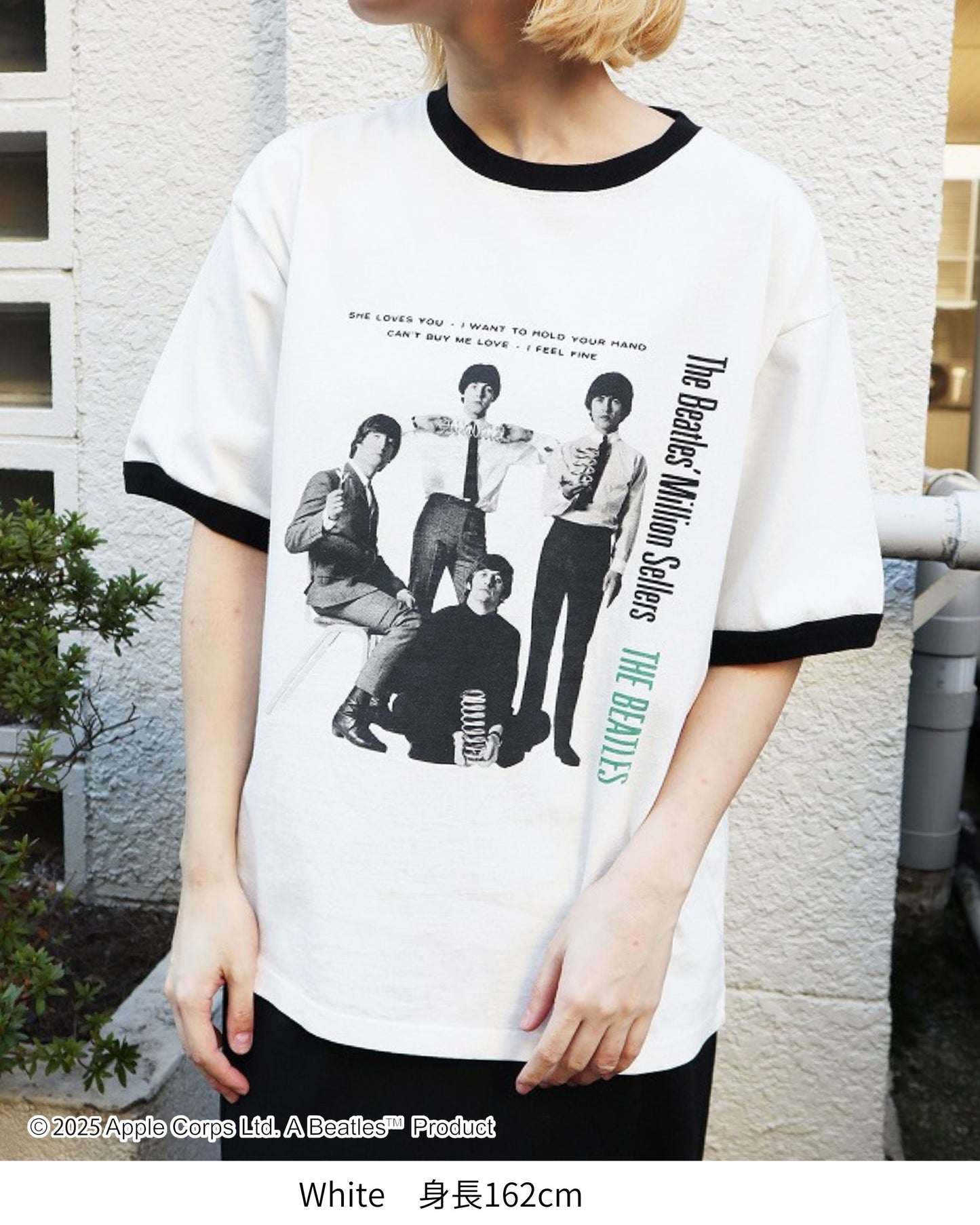 【The Beatles】Photo Ringer Tee