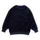 Velour Raglan Sweatshirt