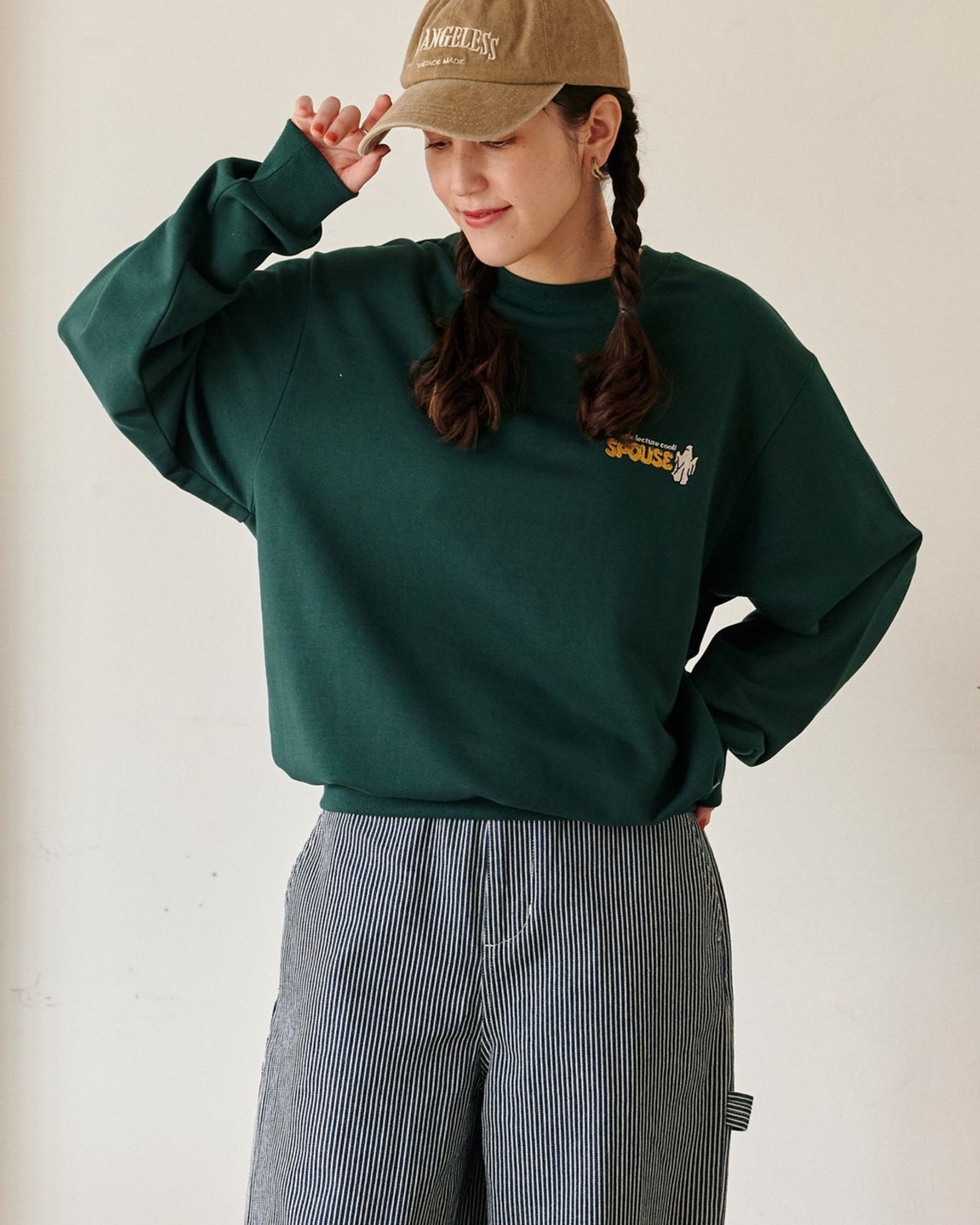 オバケバンド刺繍スウェット
