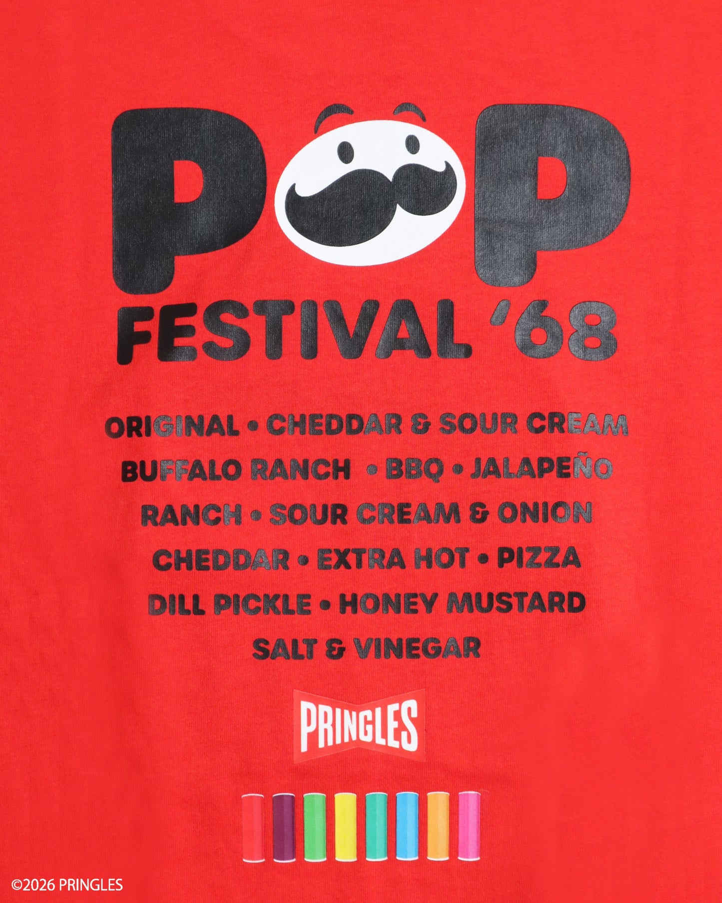 【PRINGLES】サガラ刺繍Tシャツ