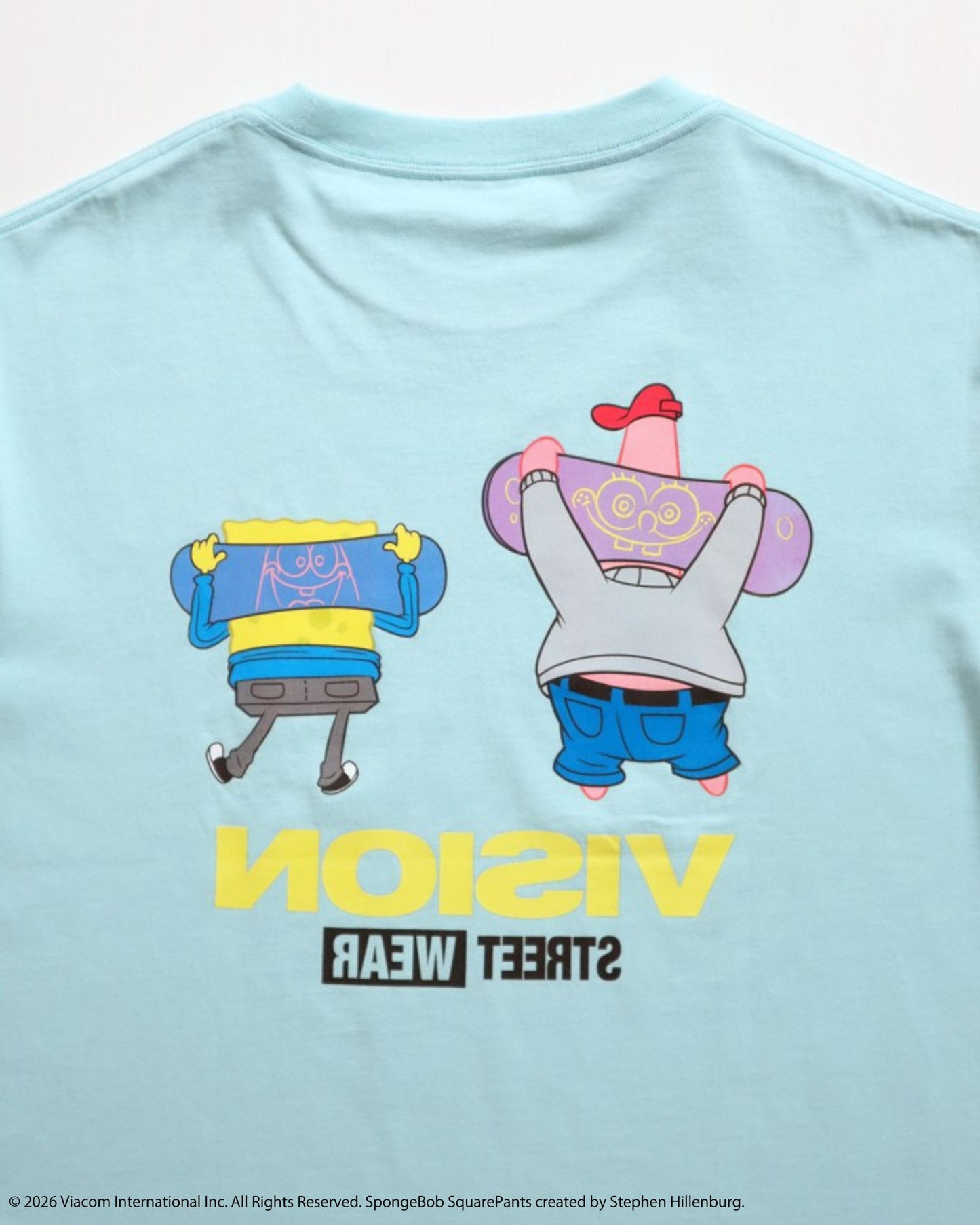 【スポンジ・ボブコラボ】SkaterTee / スケーターグラフィックTシャツ