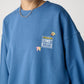 【スポンジ・ボブコラボ】SpongeBob & Patrick Sweatshirt / サガラ刺繍ストリートスウェット