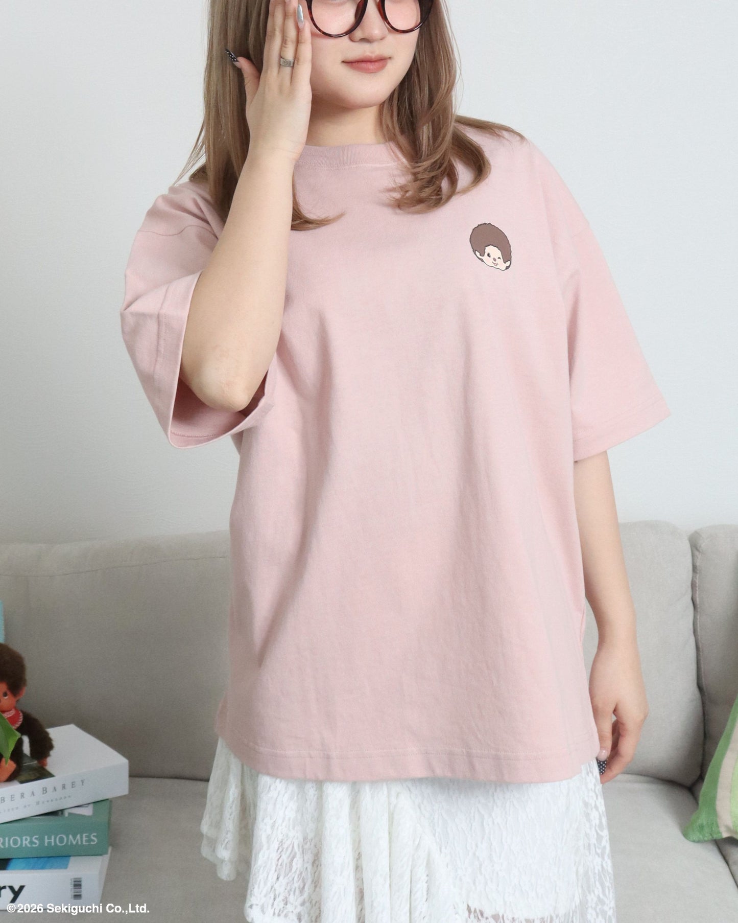 【モンチッチ】サガラオーバーTシャツ