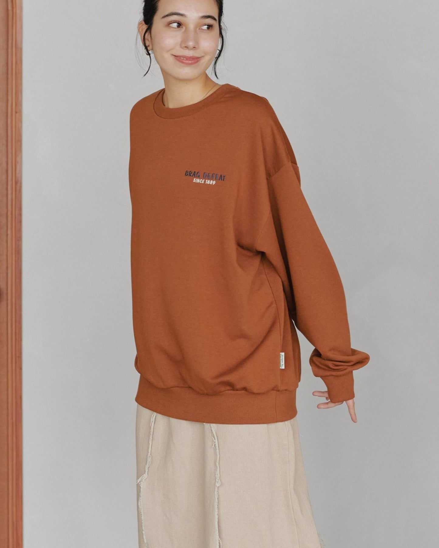 チベタンラグスウェット　キツネ柄