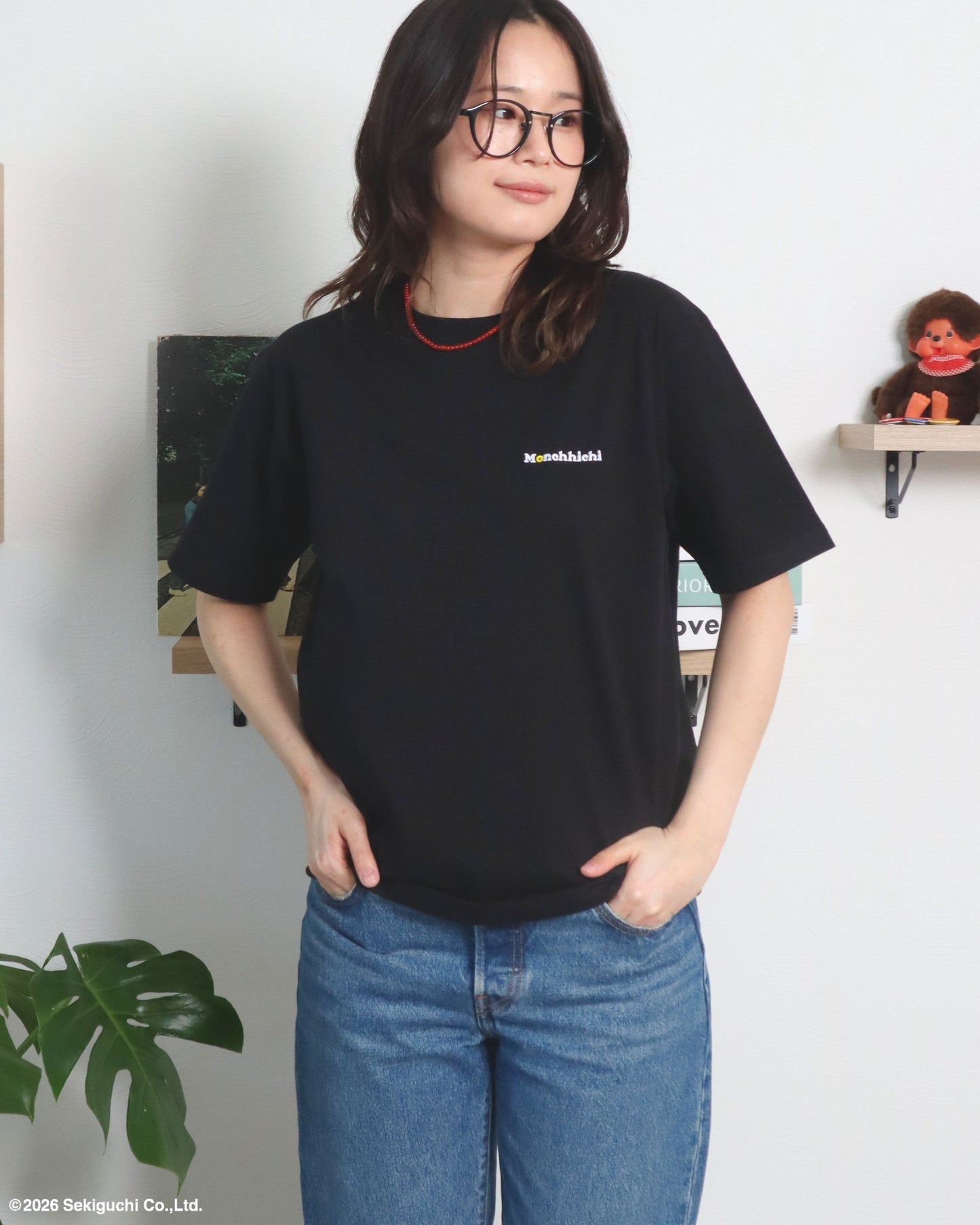 【モンチッチ】フォトプリントTシャツ