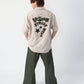 Curve Logo Shirt / 異素材カーブロゴシャツ