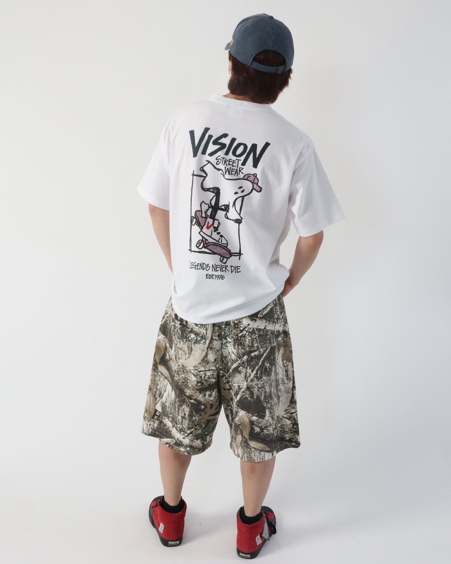 Ghost Dry T / 清涼素材ゴーストTシャツ