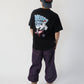 Rush Ghost Dry T / 発砲プリントゴーストTシャツ
