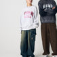Bleach College Sweat / 箔プリントロゴスウェット