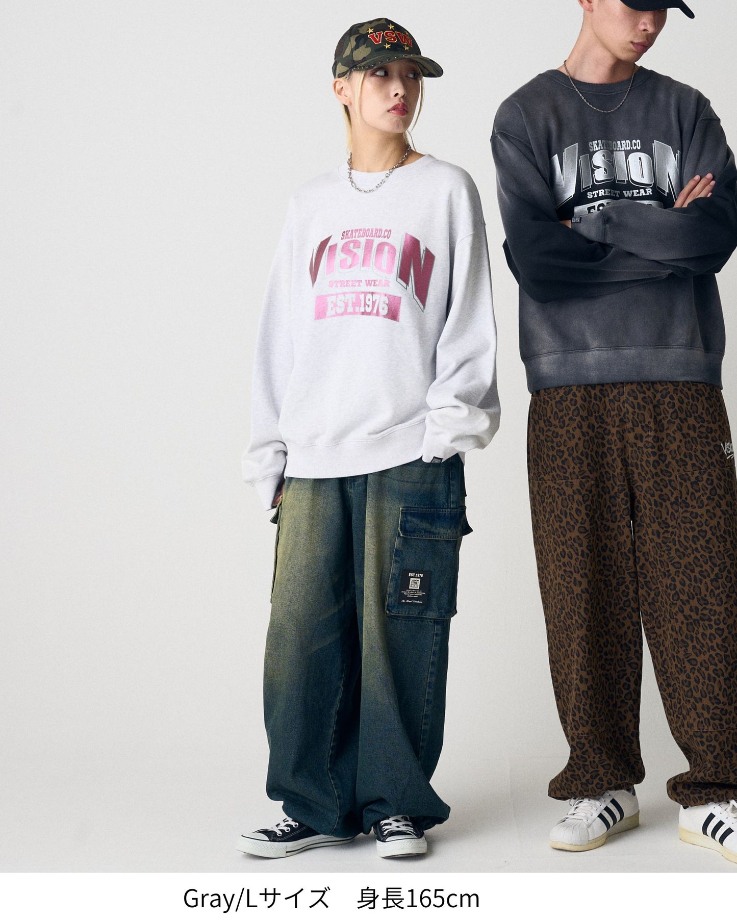 Bleach College Sweat / 箔プリントロゴスウェット