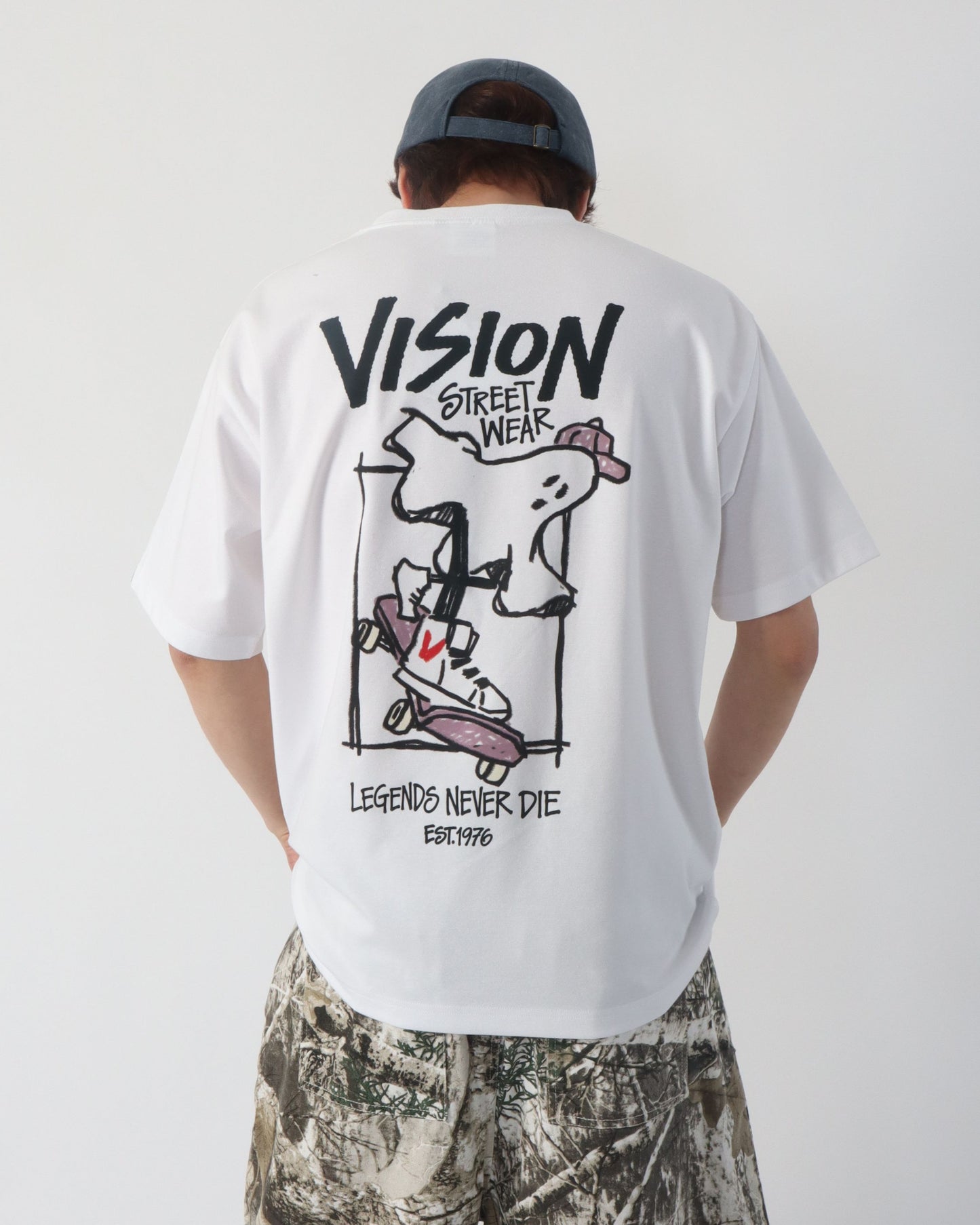 Ghost Dry T / 清涼素材ゴーストTシャツ