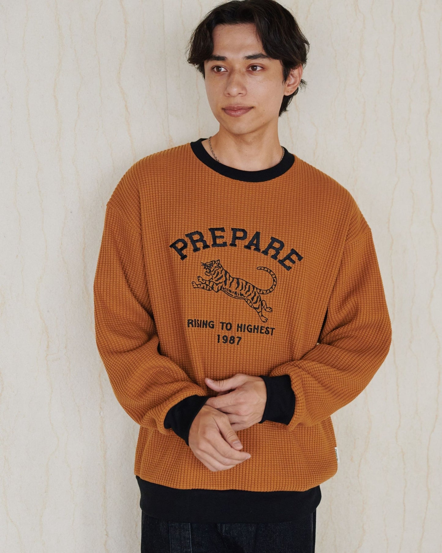 Tiger Waffle Sweatshirt