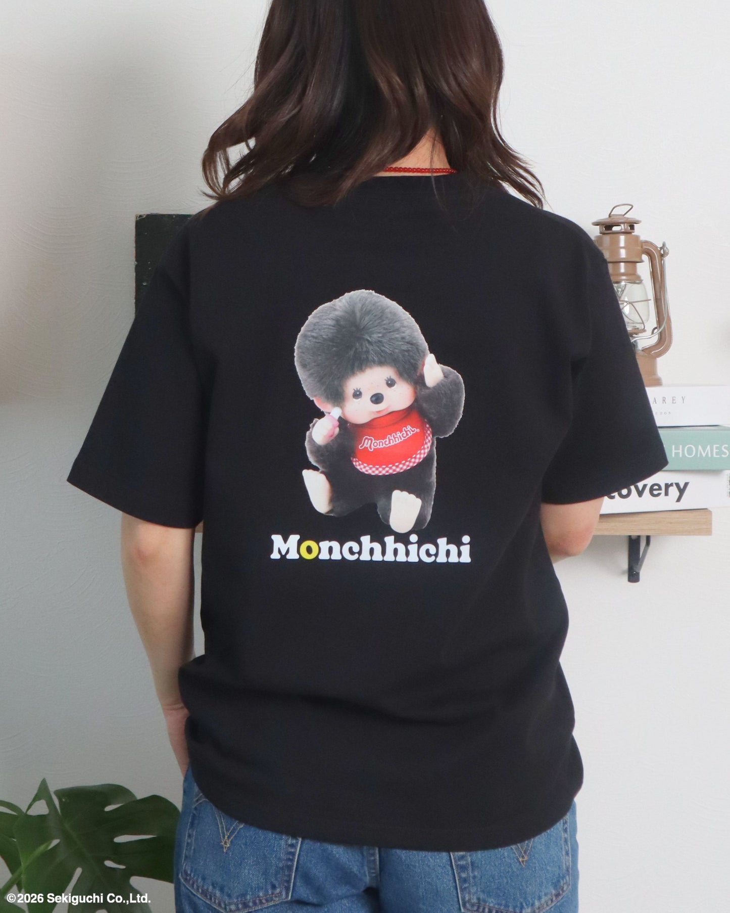 【モンチッチ】フォトプリントTシャツ