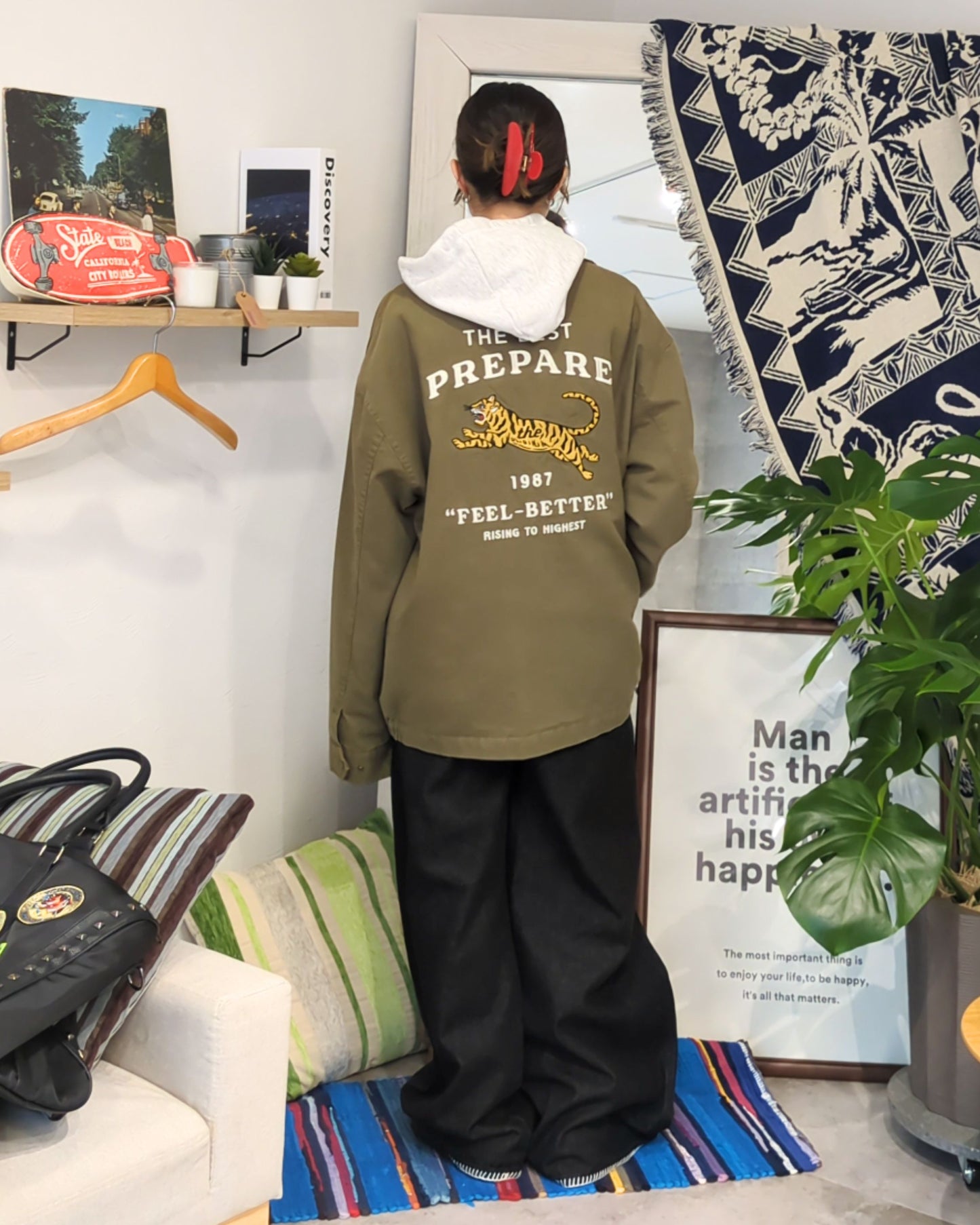 Corduroy Collar Jacket