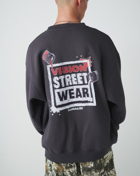 Paint logo Sweatshirt / ペイントロゴスウェット