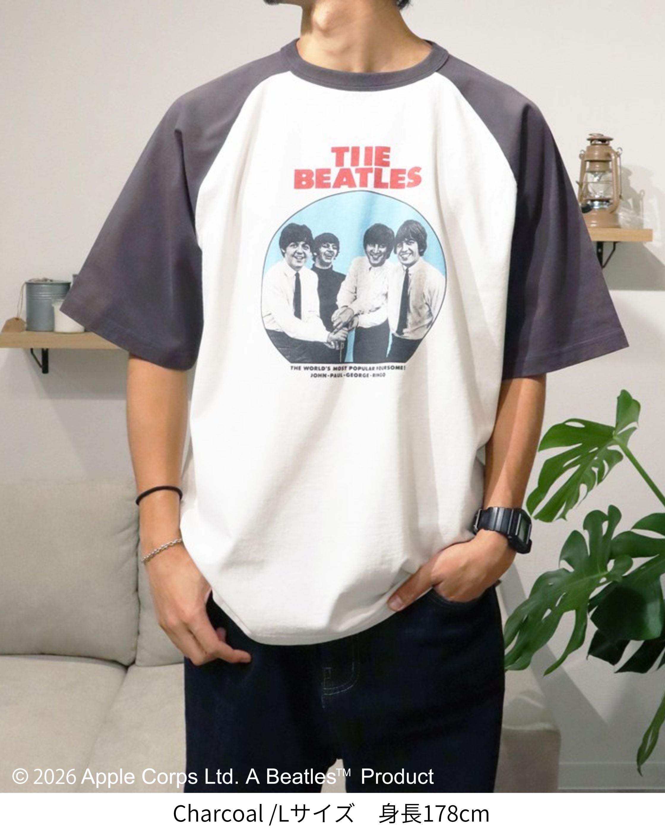 ビートルズ】レコード柄ラグランT – Ha-Li-C STORE（ハリックストア