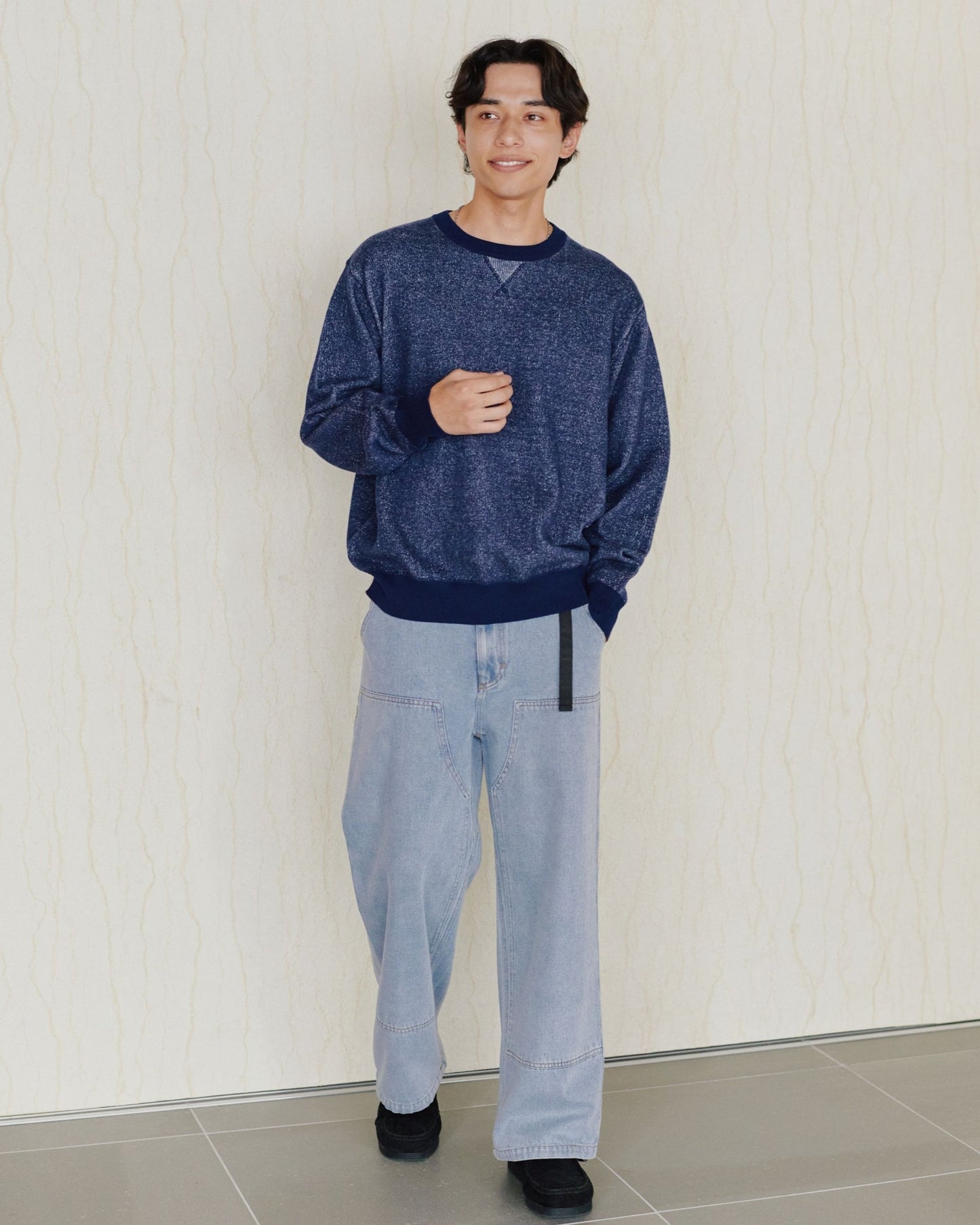 【MOVING PANTS®】ダブルニーデニムパンツ