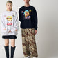 【スポンジ・ボブコラボ】Skateboard Sweatshirt / POPプリントコラボスウェット