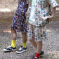 【梨地】総柄シャツ