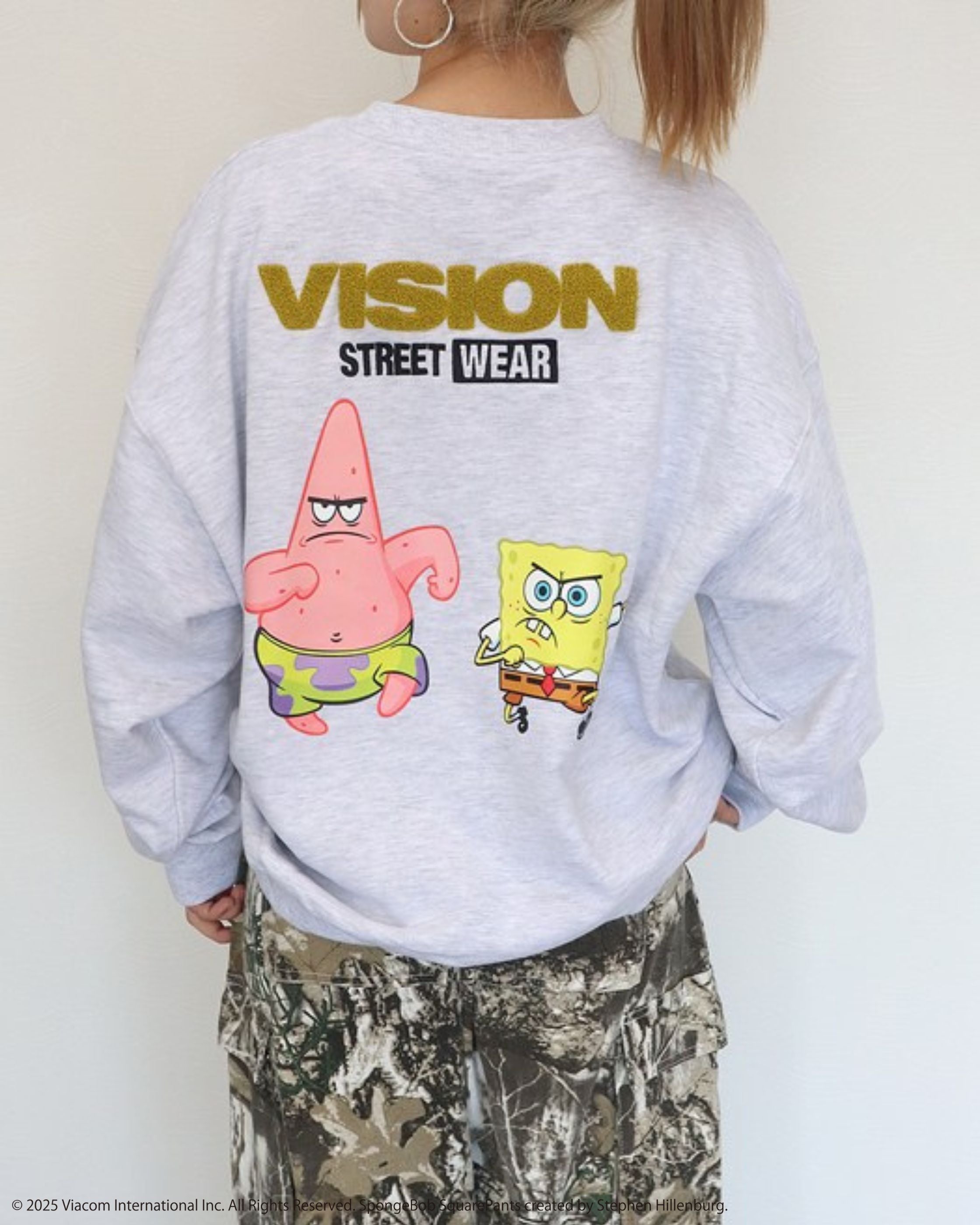 VISION STREET WEAR×スポンジ・ボブ】SpongeBob & Patrick Sweatshirt