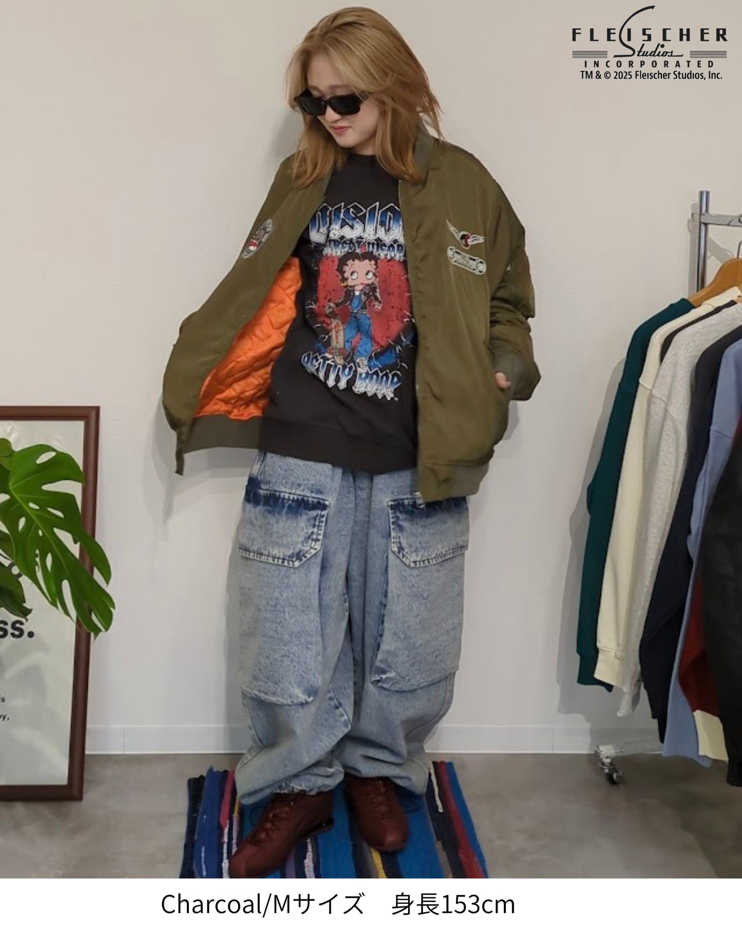 【BETTY BOOP™】 Vintage Sweatshirt