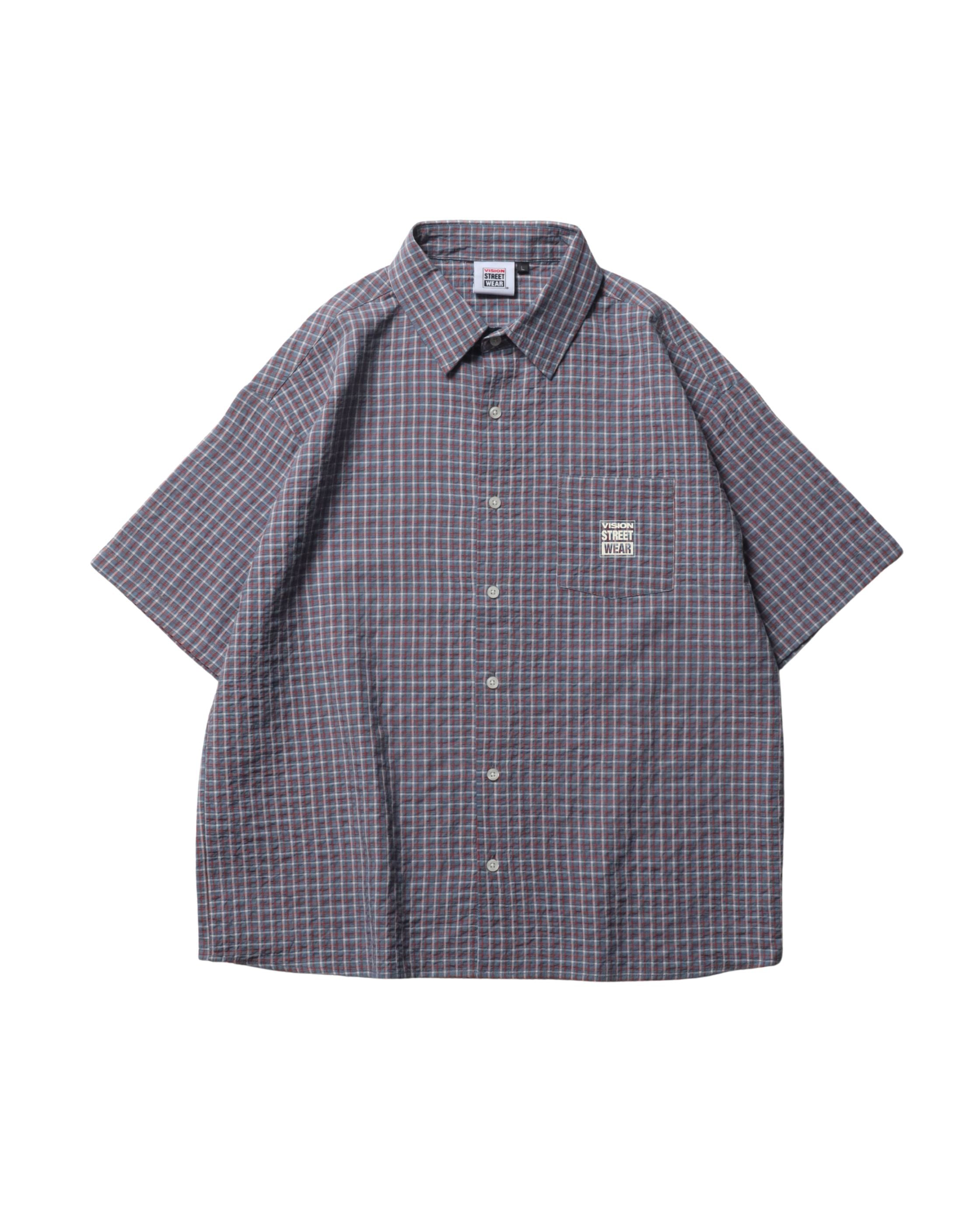 Seersucker Check Shirt / シアサッカーチェックシャツ – Ha-Li-C