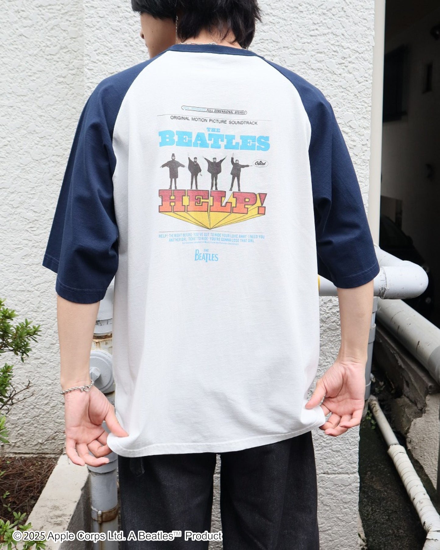 【The Beatles】HELP Raglan Tee